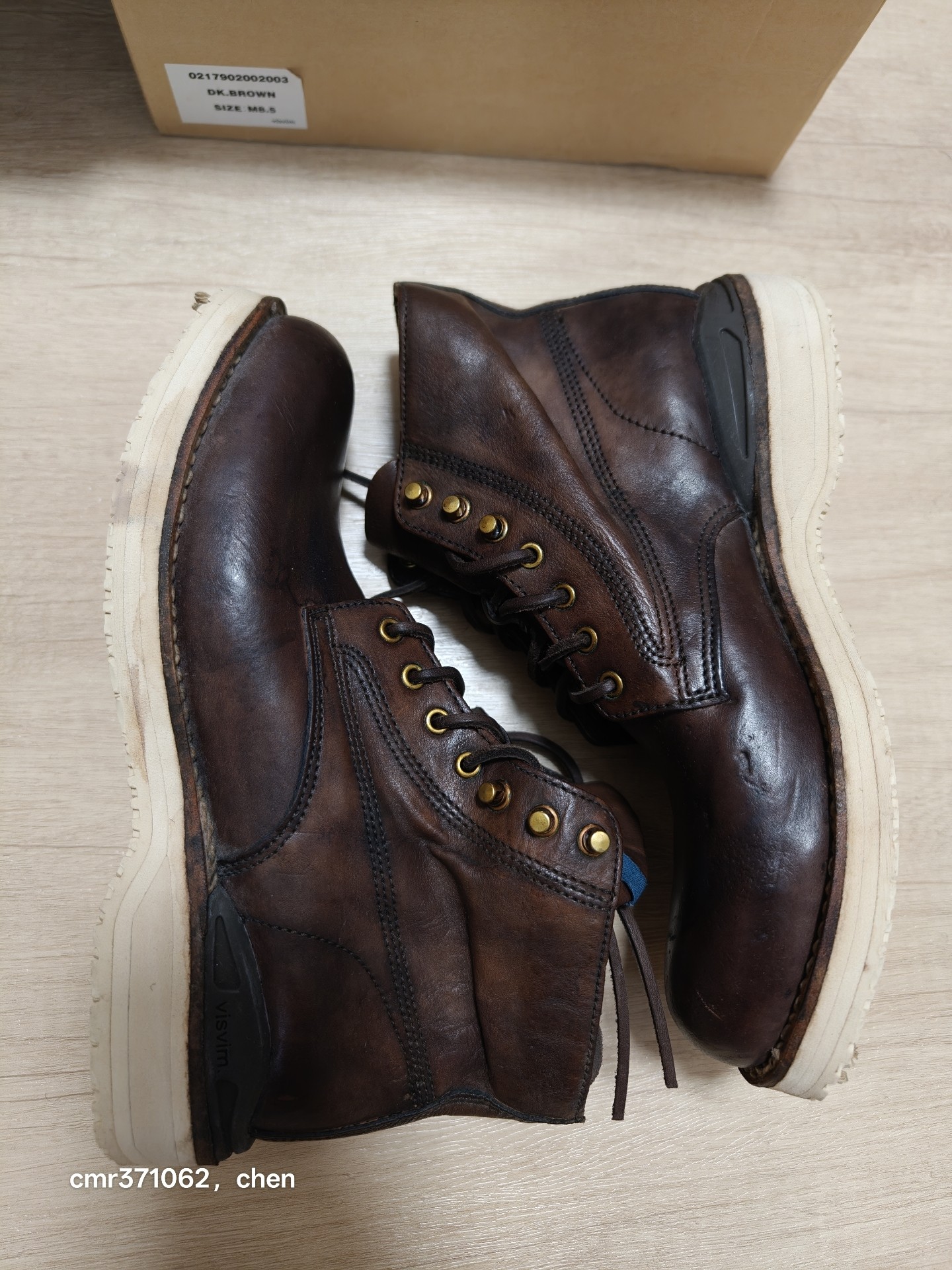 Visvim 17 ICT Virgil Boots — back