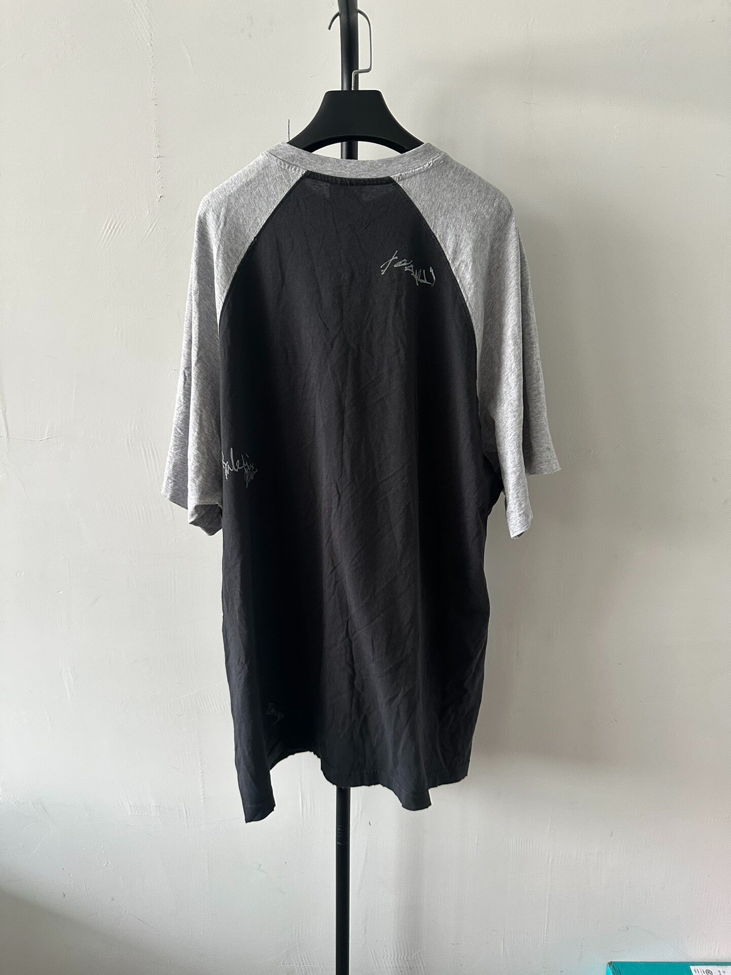 Balenciaga Raglan Sleeve T-Shirt — front