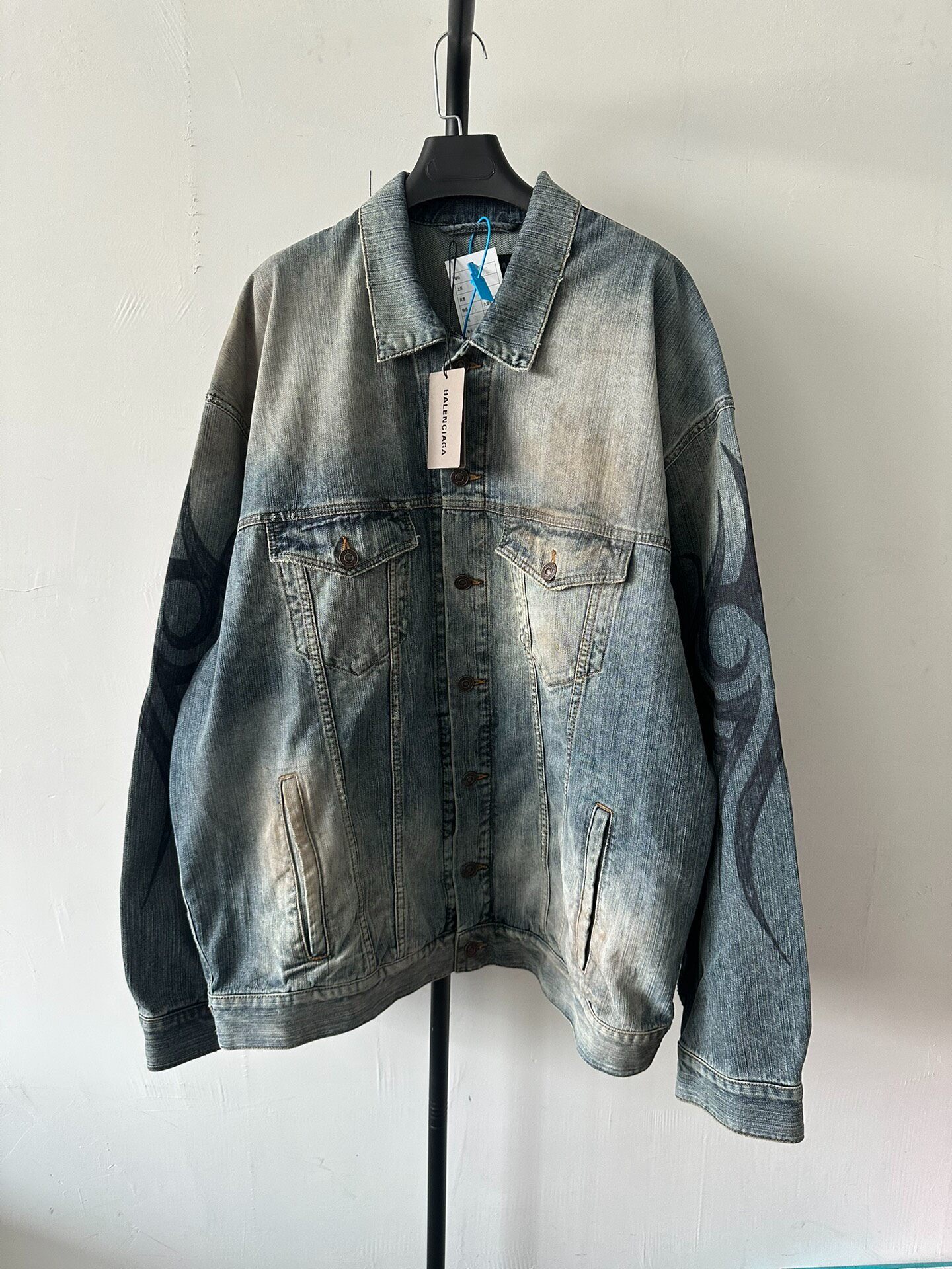 Balenciaga Oversized Men’s Denim Jacket