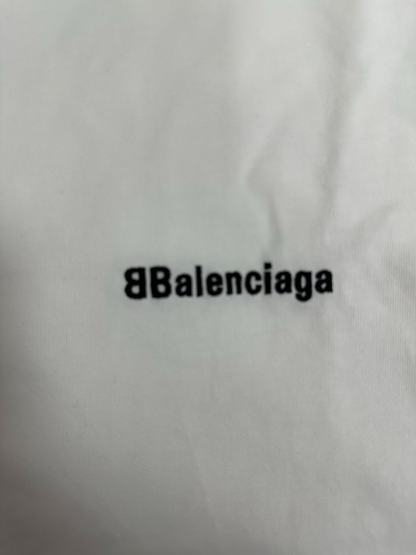 Balenciaga BB Corp Loose Mens T-shirt — detail