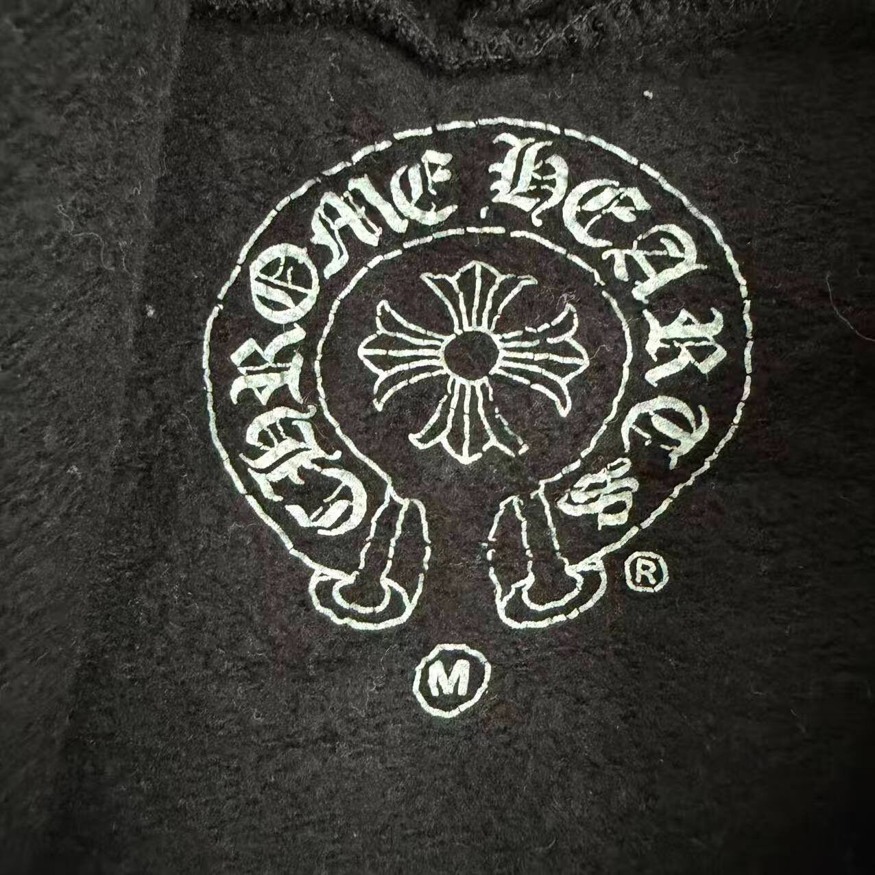 Chrome Hearts Skeleton Zip-Up Hoodie — detail
