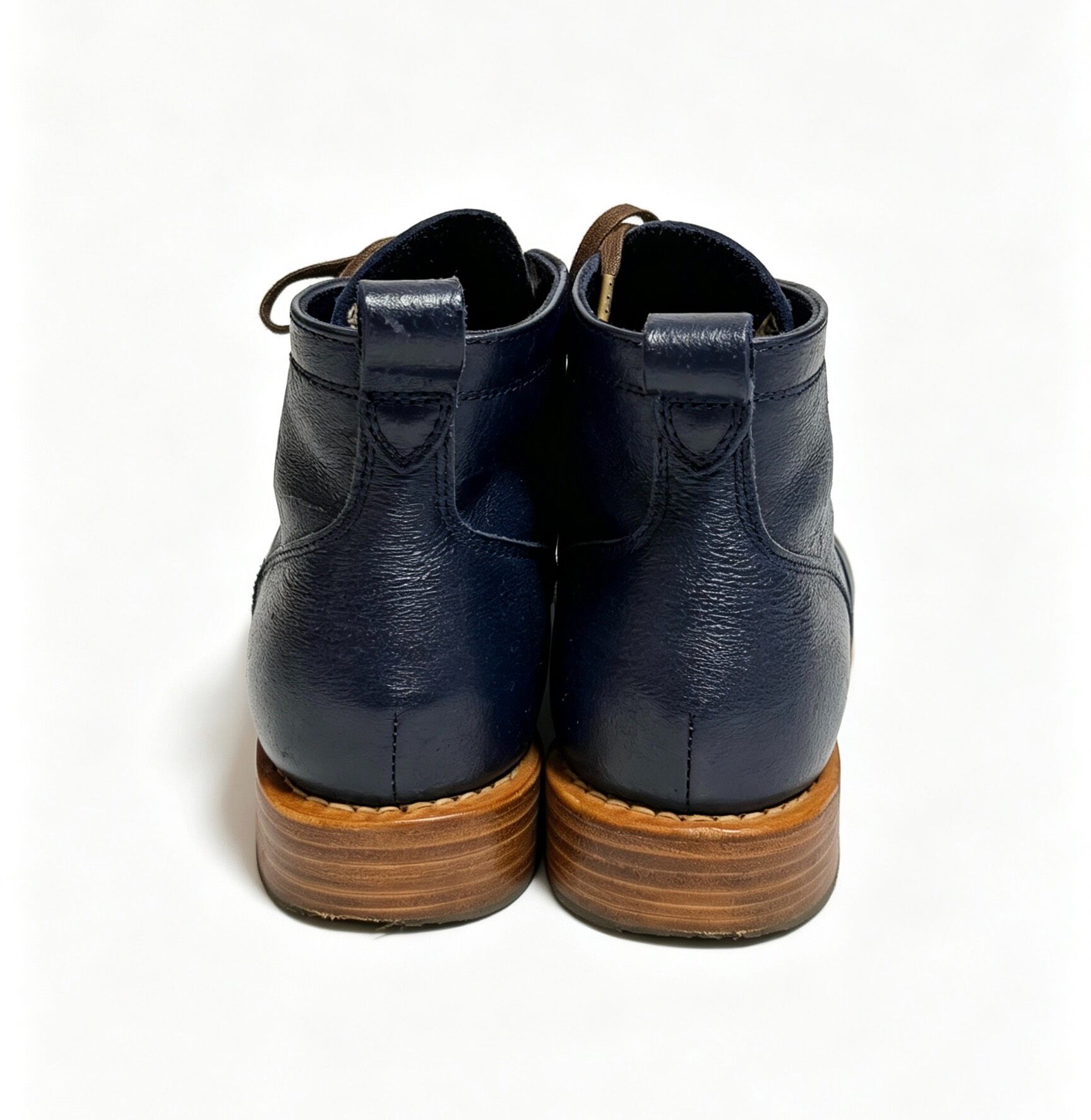 Visvim Marshal Folk W Navy Boots — detail