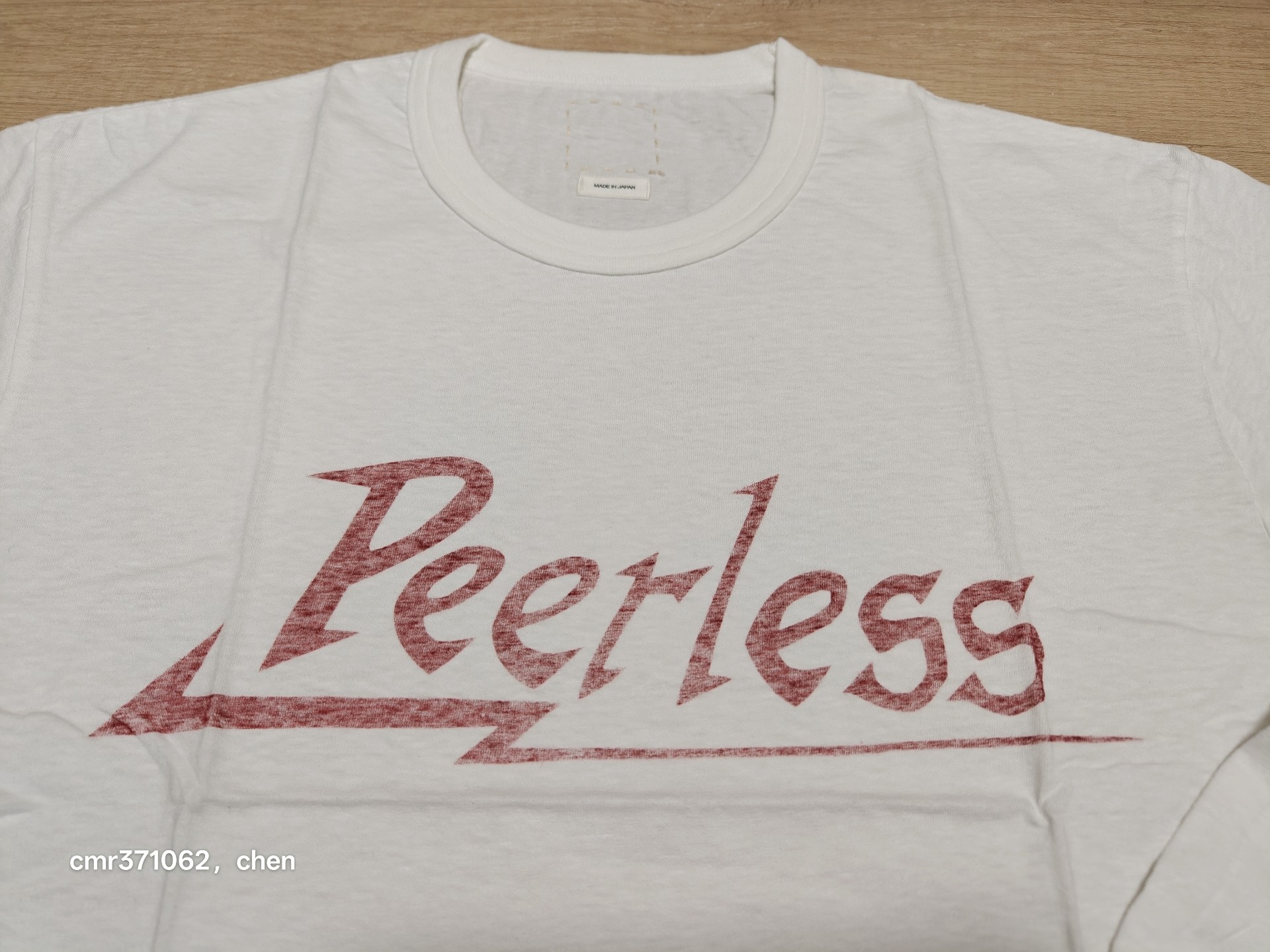 Visvim 21AW Jumbo L/S Peerless Tee — front