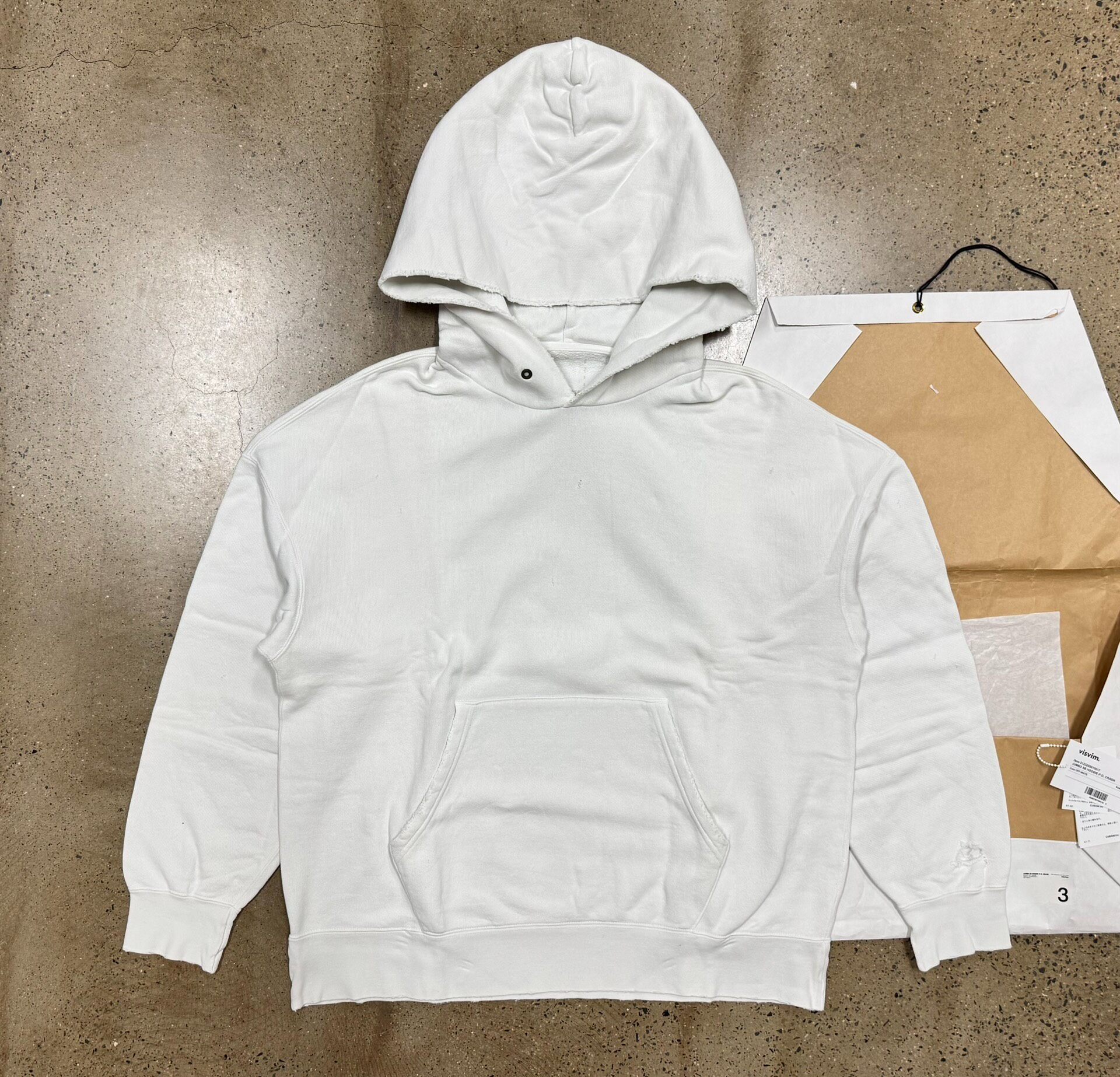 Visvim 23AW Jumbo SB Crash Hoodie