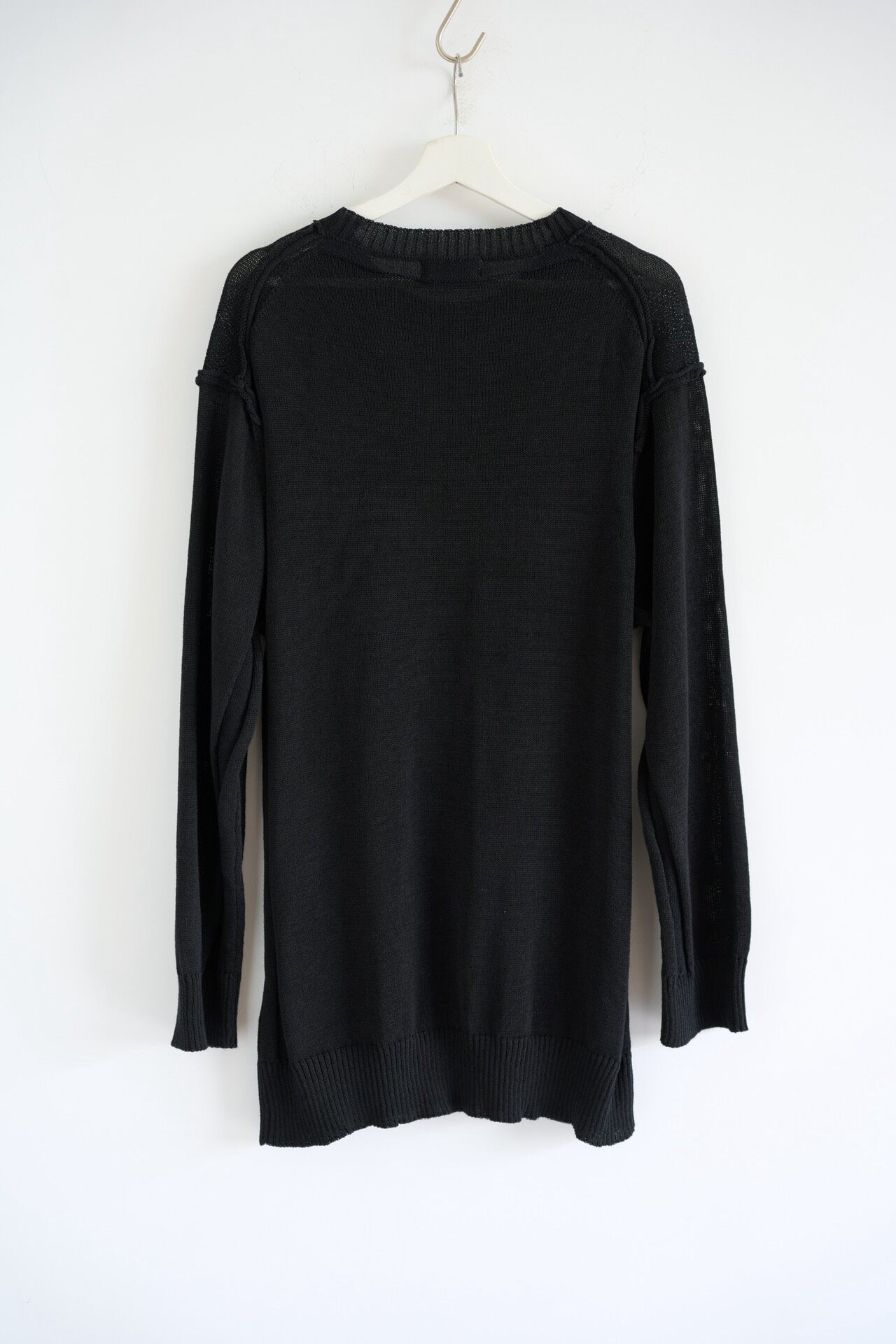 Yohji Yamamoto Deconstructed Knit Sweater — front