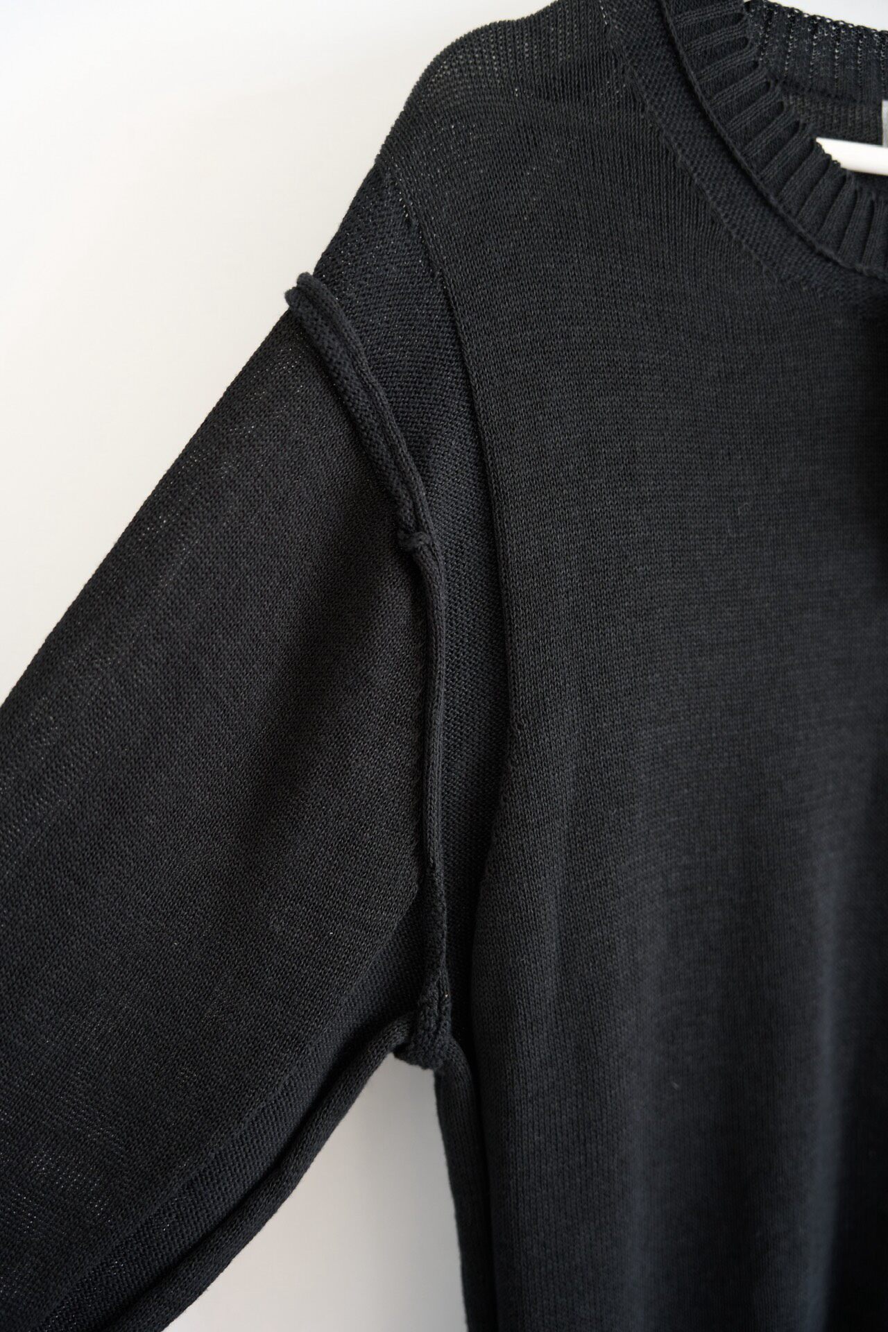 Yohji Yamamoto Deconstructed Knit Sweater — back