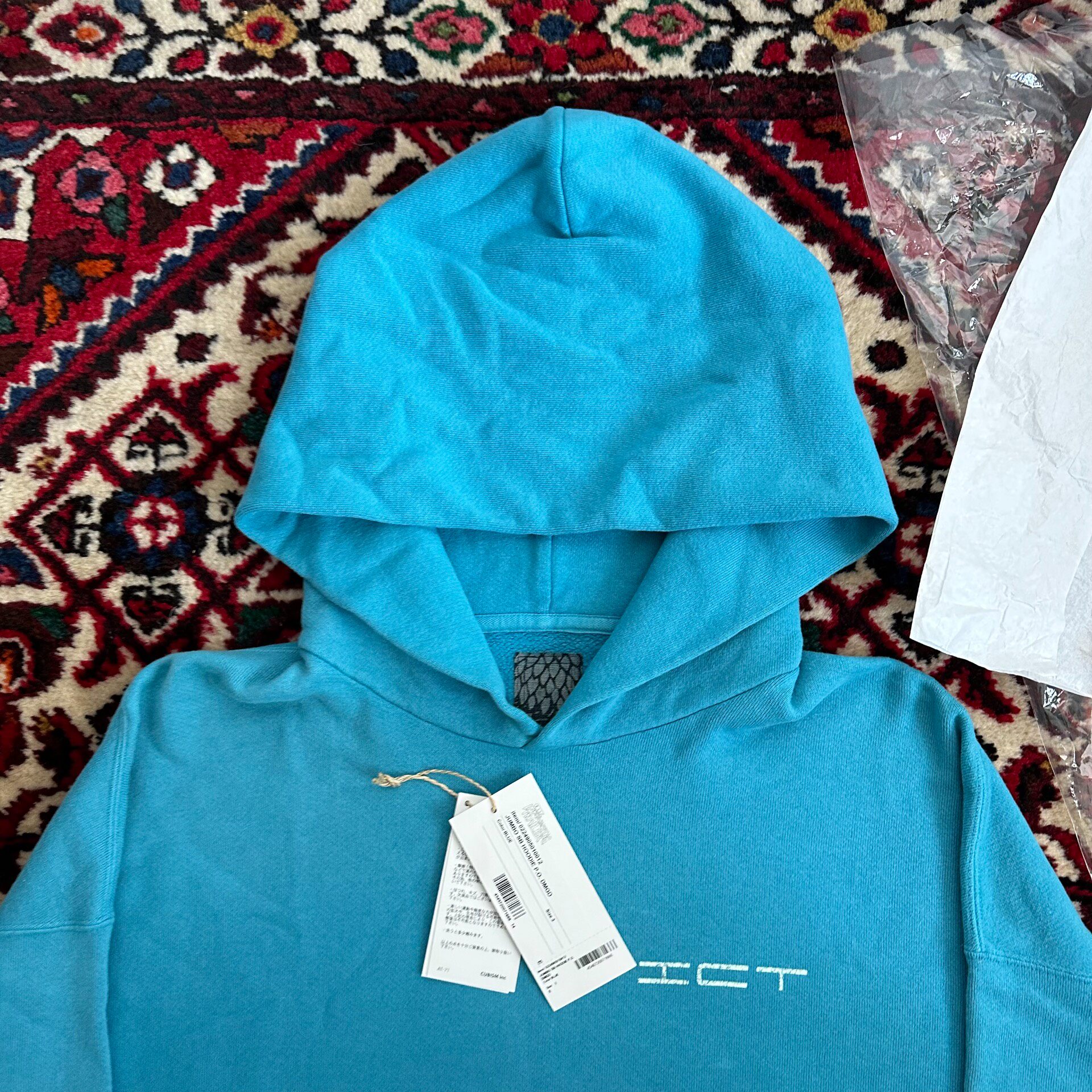 Visvim 24 ICT Jumbo SB Hoodie — detail