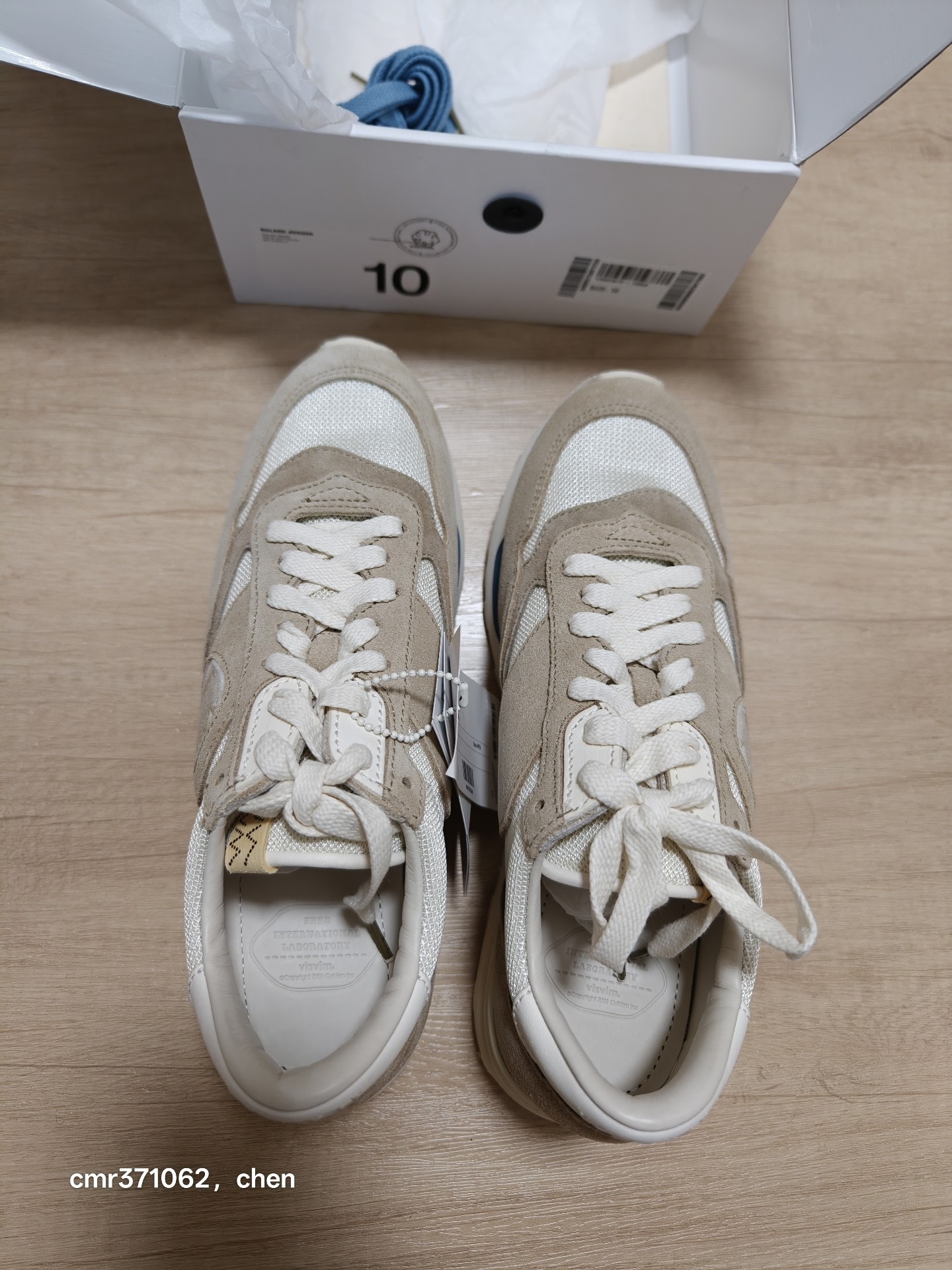 Visvim 21SS Roland Jogger Sneakers — label