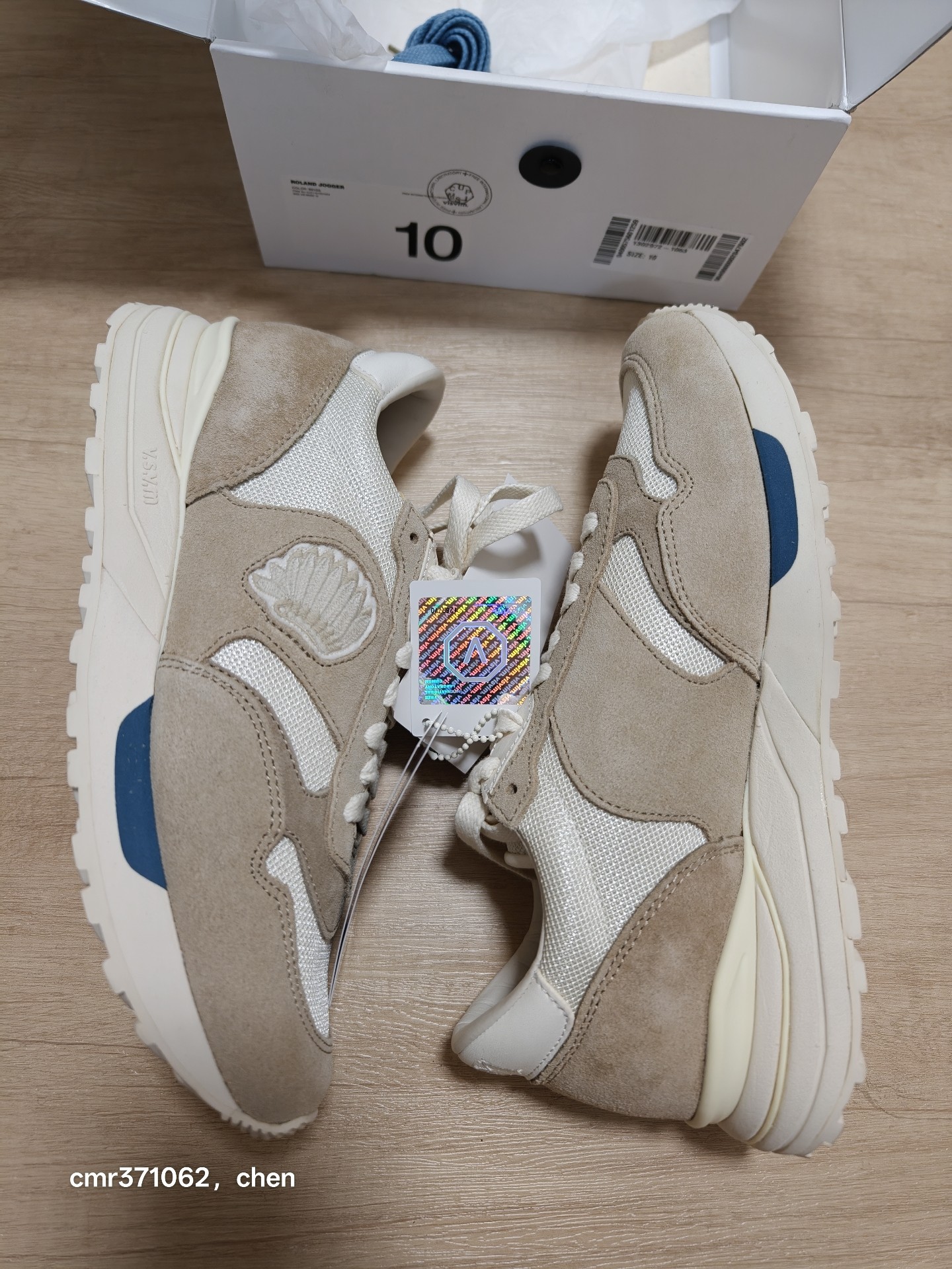 Visvim 21SS Roland Jogger Sneakers — detail