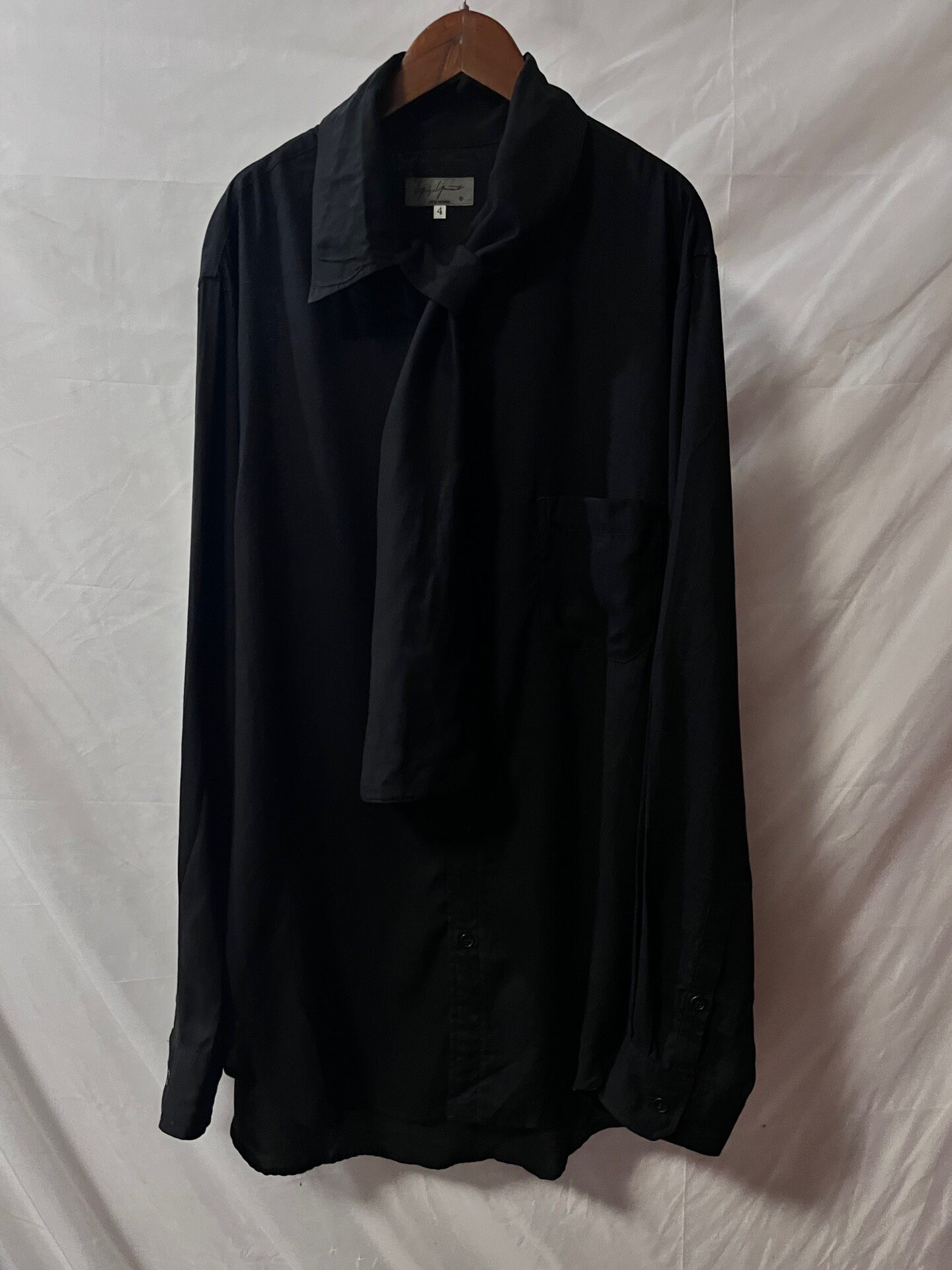 Yohji Yamamoto 19aw Tencel Shirt — front