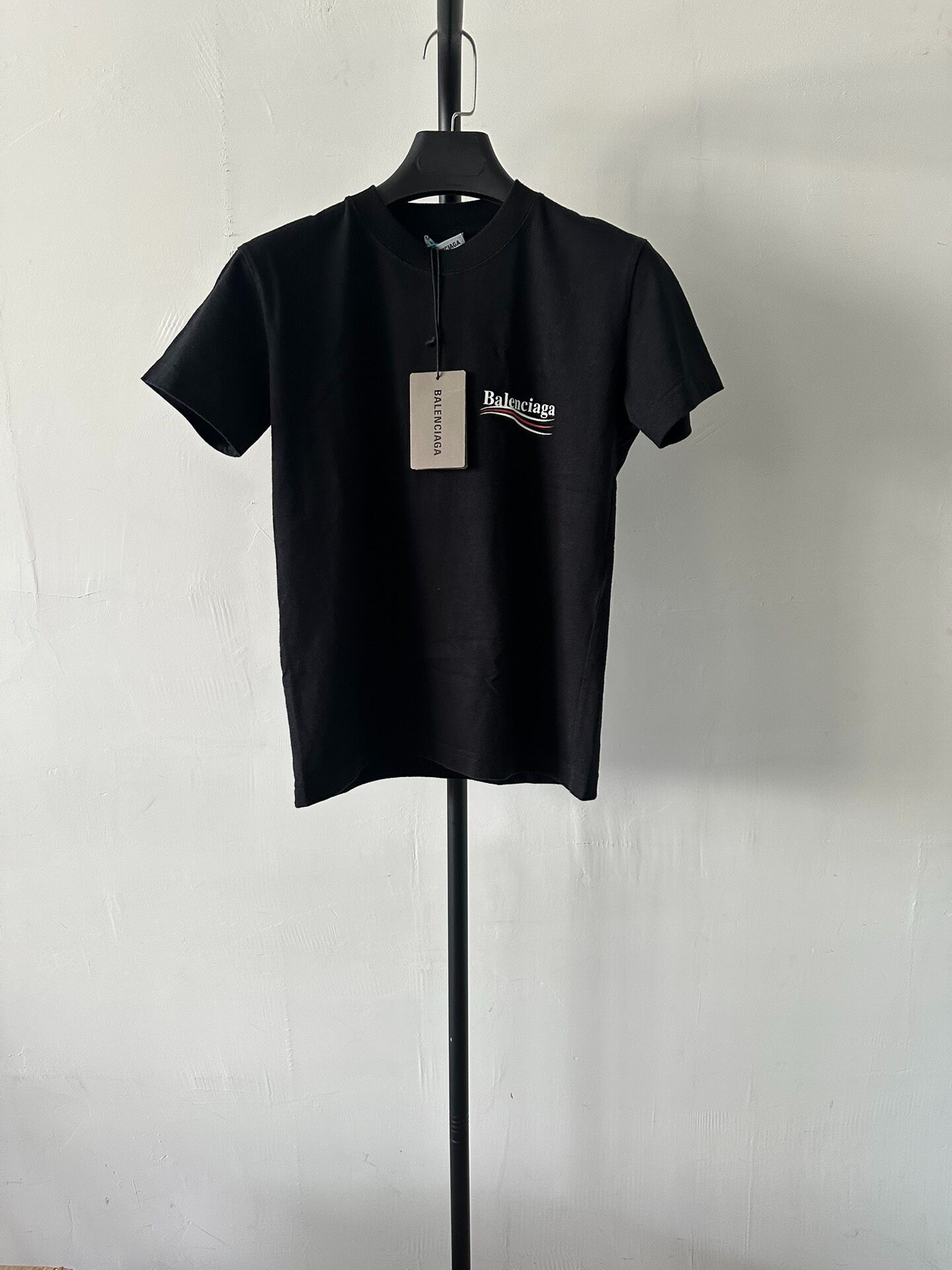 Balenciaga Women's Black Logo T-Shirt