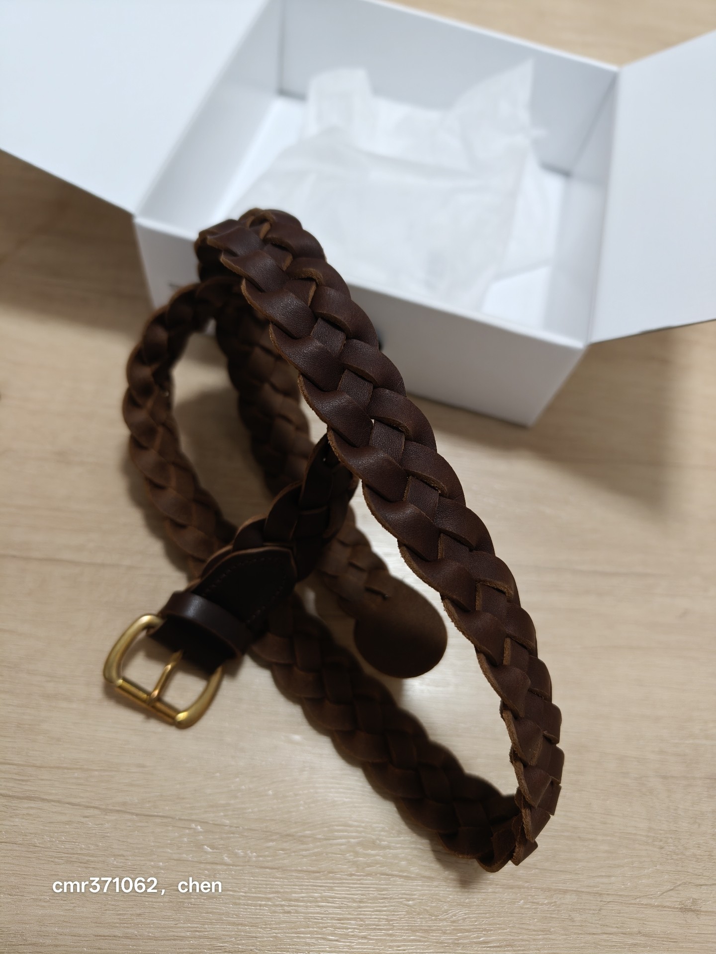 Visvim 26AW Braided Leather Belt