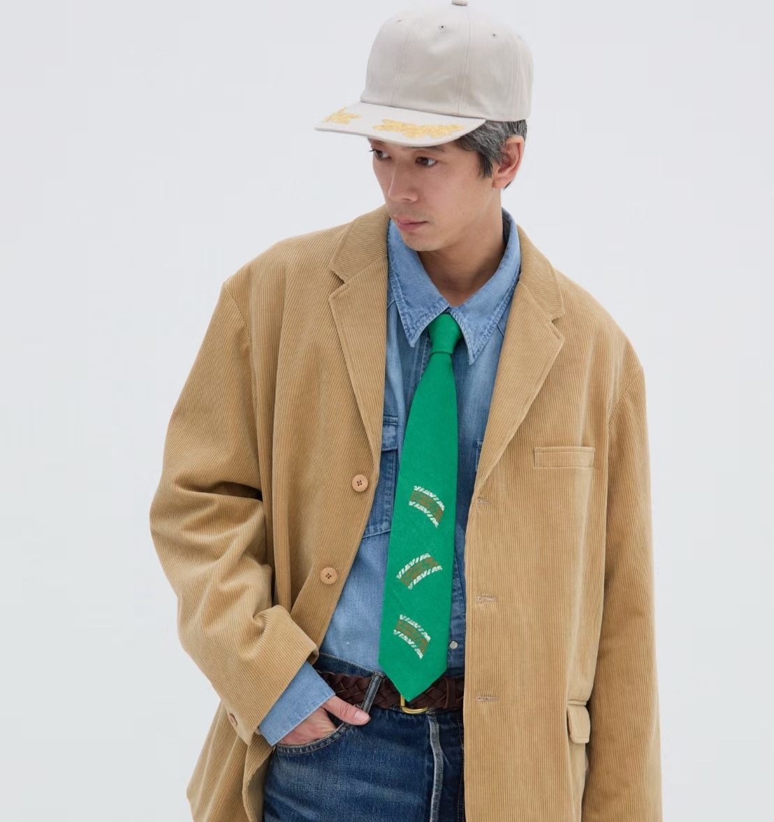 Visvim 26AW Braided Leather Belt — back