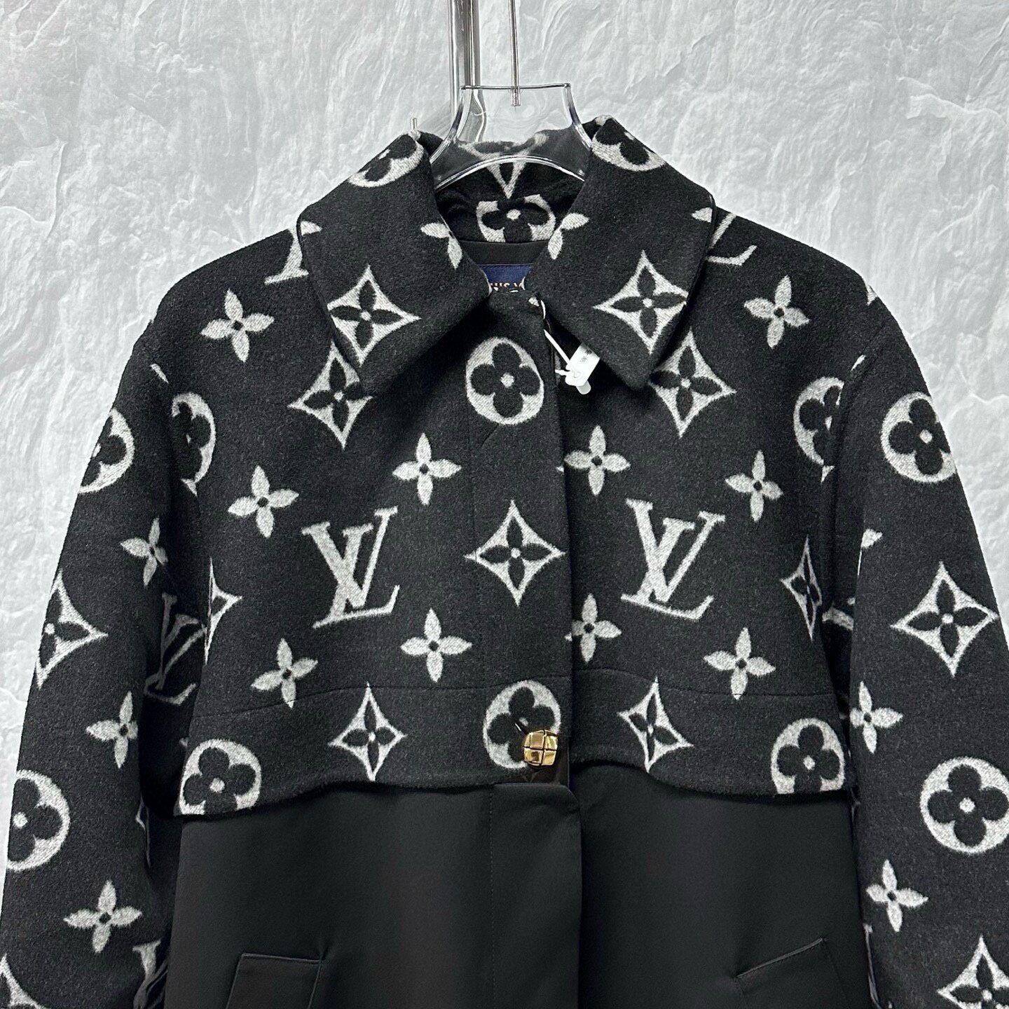 Louis Vuitton SS24 Monogram Mid-length Coat — front