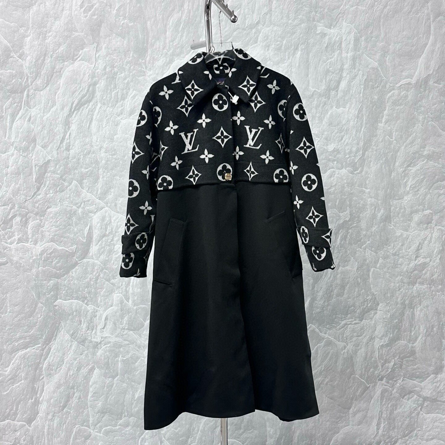 Louis Vuitton SS24 Monogram Mid-length Coat