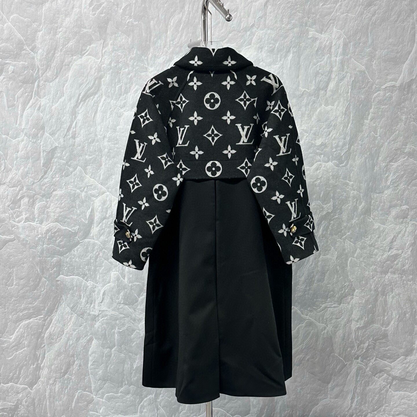 Louis Vuitton SS24 Monogram Mid-length Coat — back