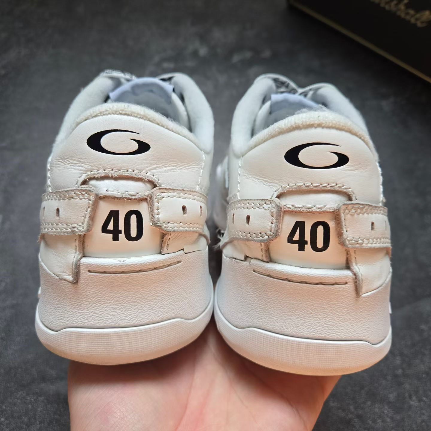 Balenciaga Hamptons Thick Sole Sneakers — detail