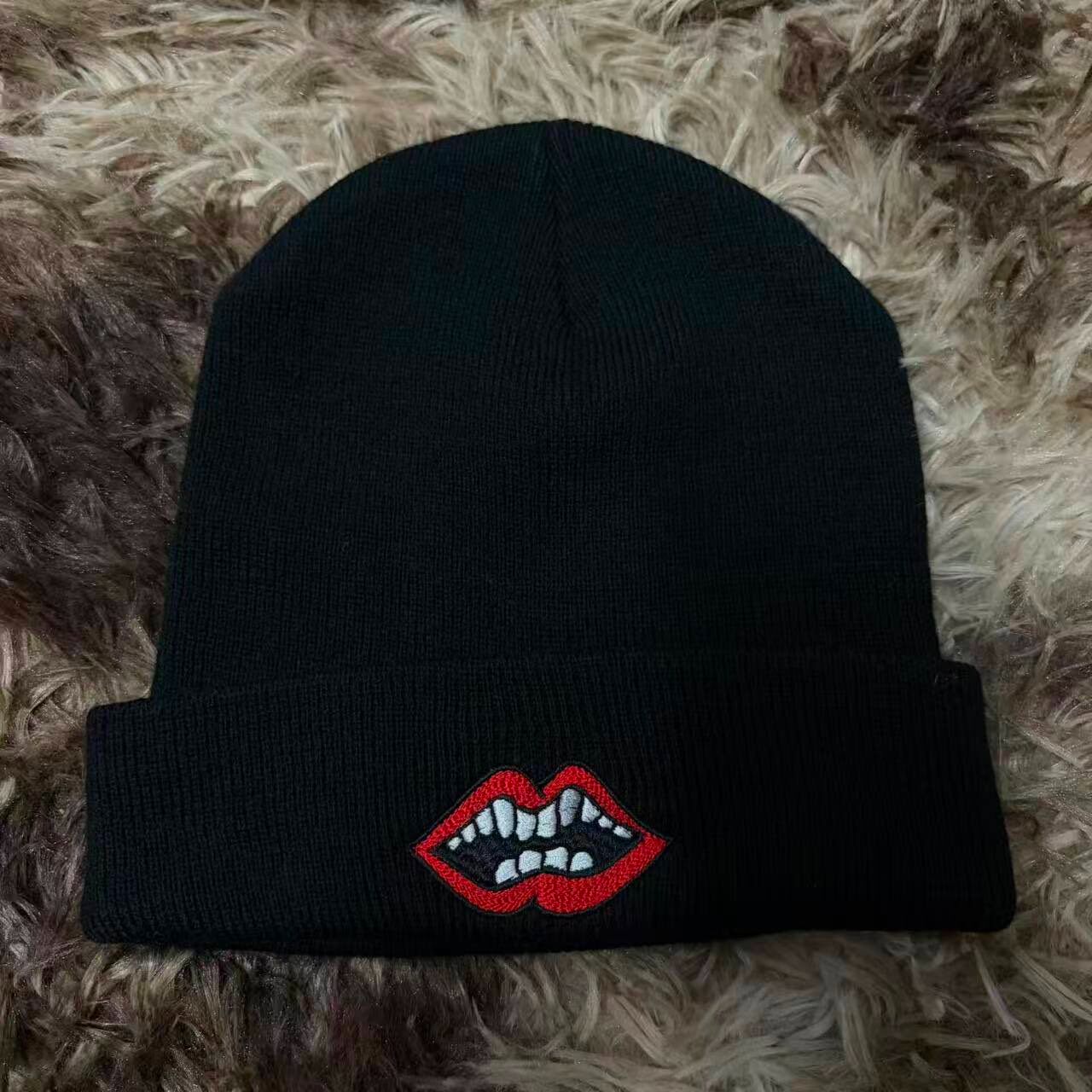 Chrome Hearts Mattyboy Black Beanie