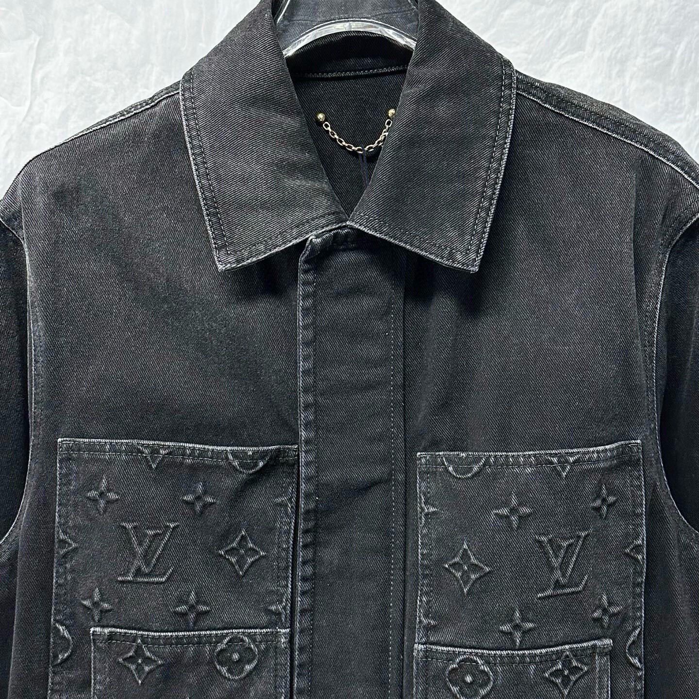 Louis Vuitton FW24 Denim Jacket — front