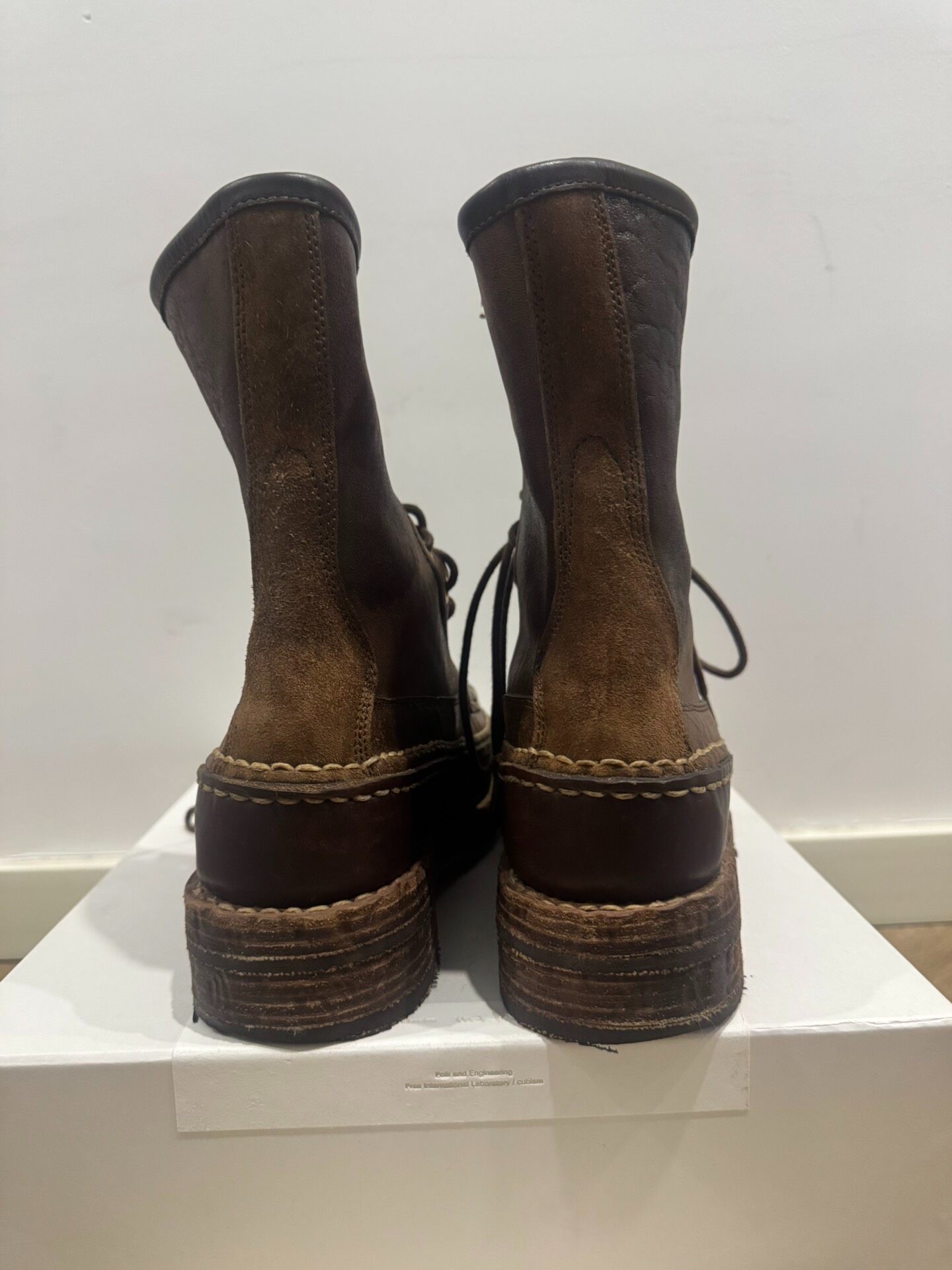 Visvim Grizzy Camper Hi-Folk Boots — detail
