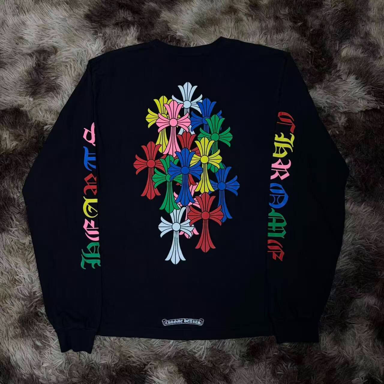 Chrome Hearts Colorful Cross Long Sleeve