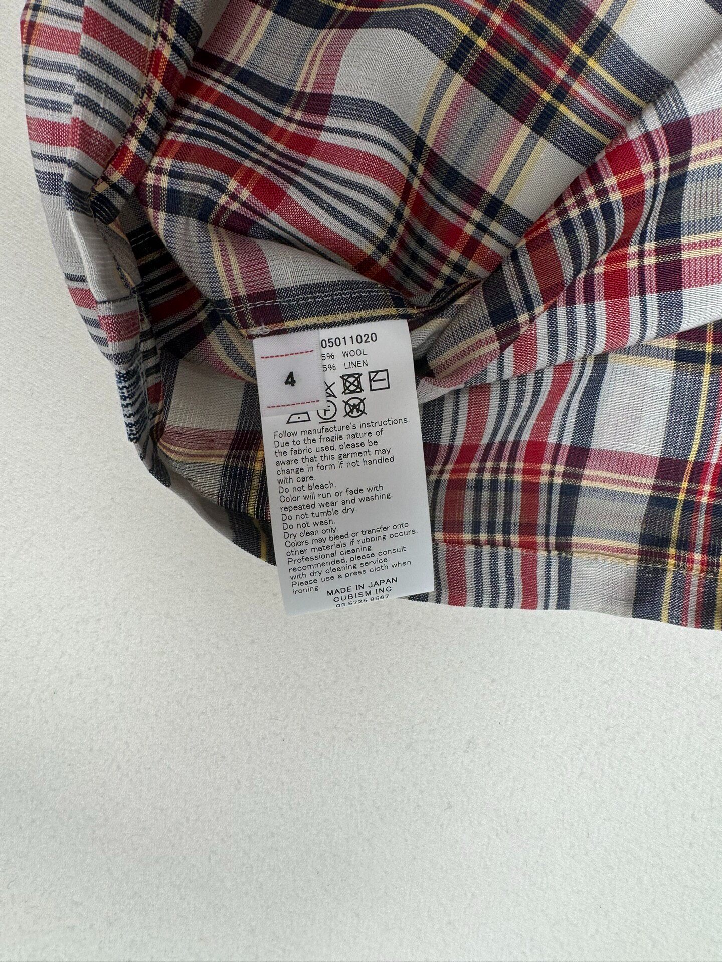 Visvim 23SS Fairway P.O. S/S Shirt — back