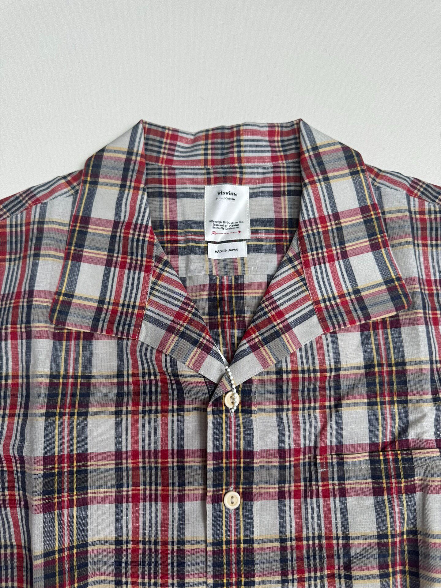 Visvim 23SS Fairway P.O. S/S Shirt — detail