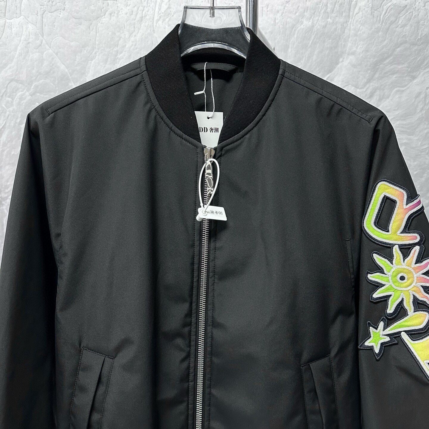 Dior x Lewis Hamilton Short Bomber Jacket — front