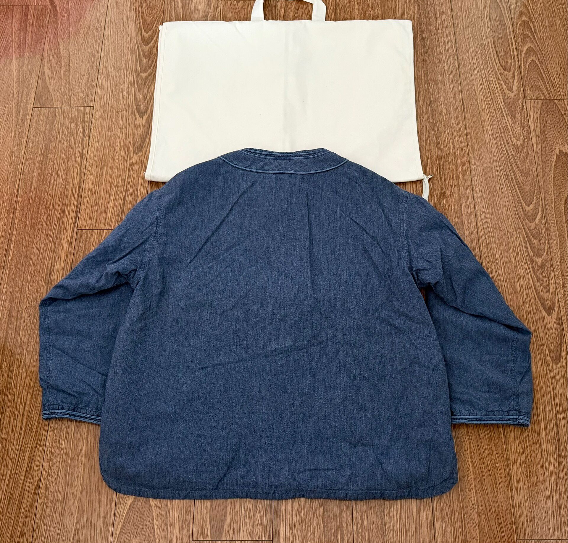 Visvim 25SS Chambray Down Jacket — front