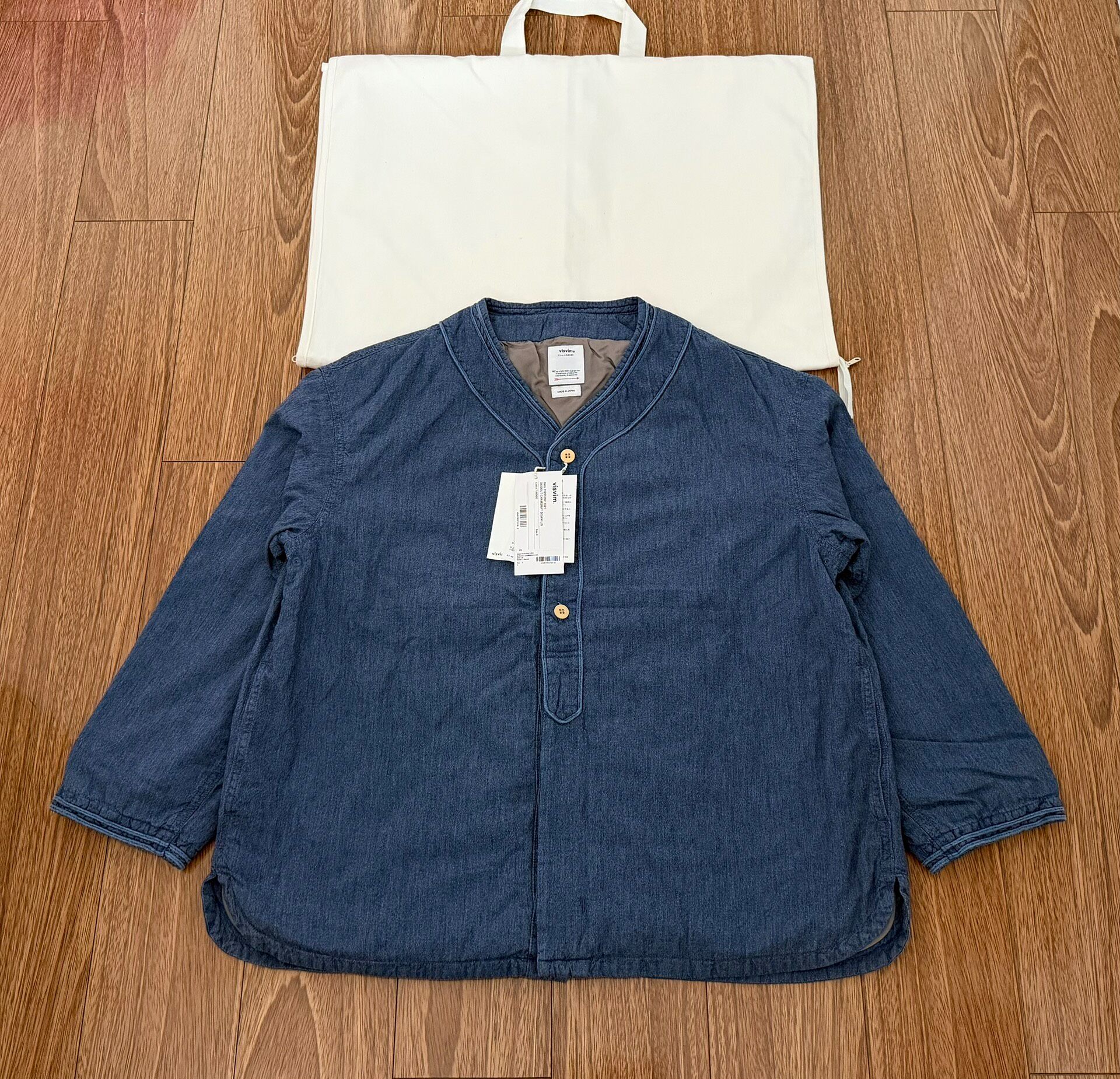 Visvim 25SS Chambray Down Jacket