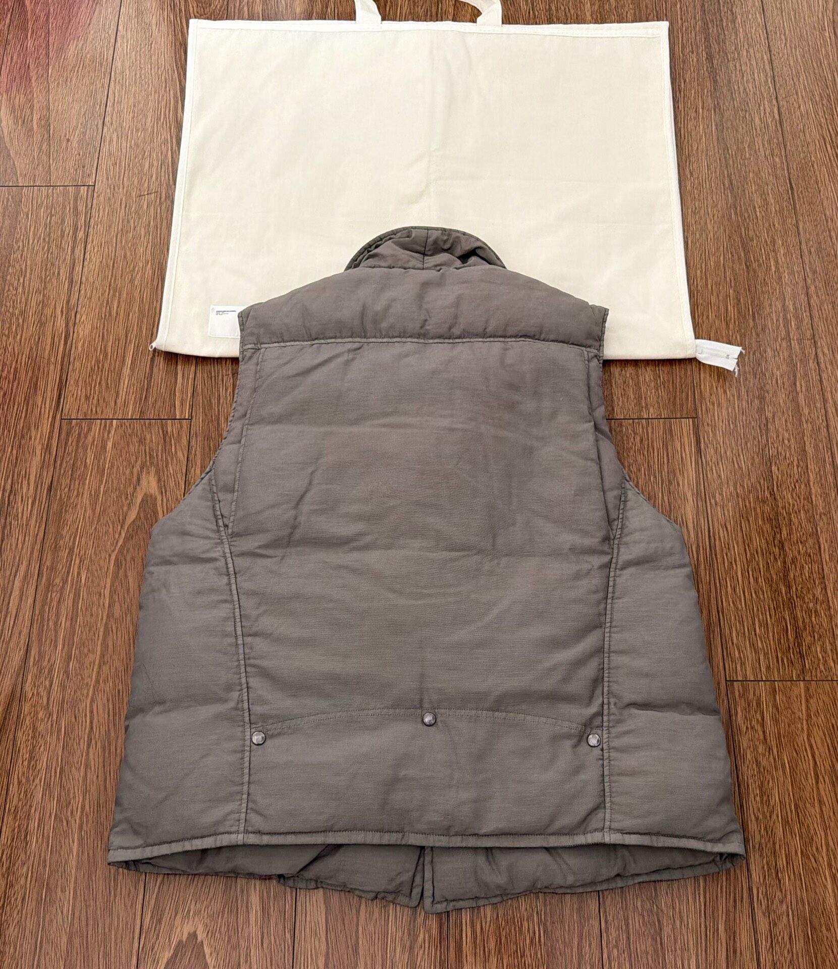 VISVIM 20SS Strabbler Down Vest — front