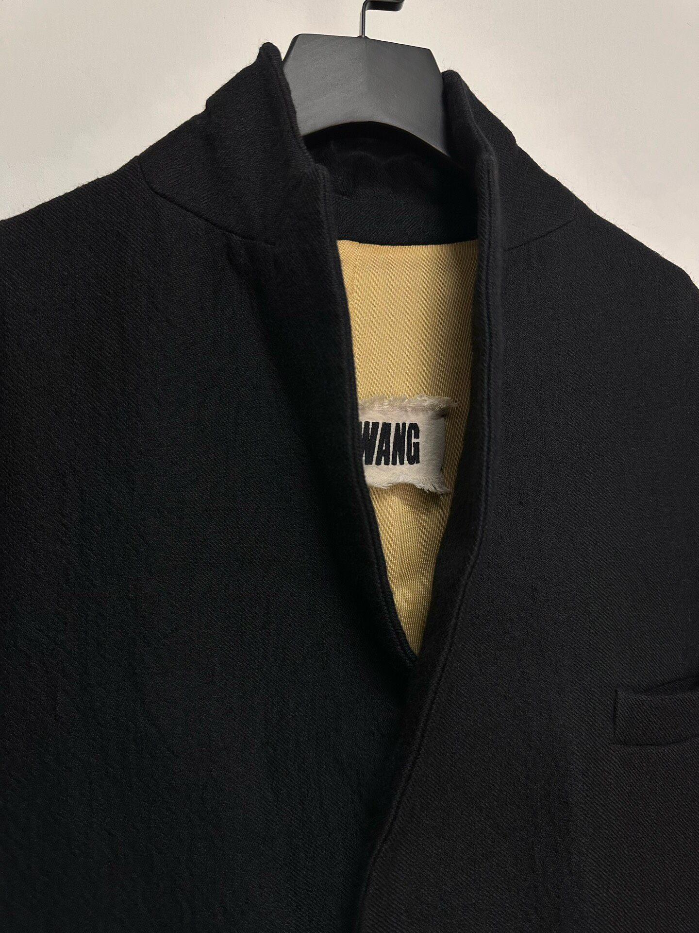 UMA WANG Tea-Dyed Blazer — back