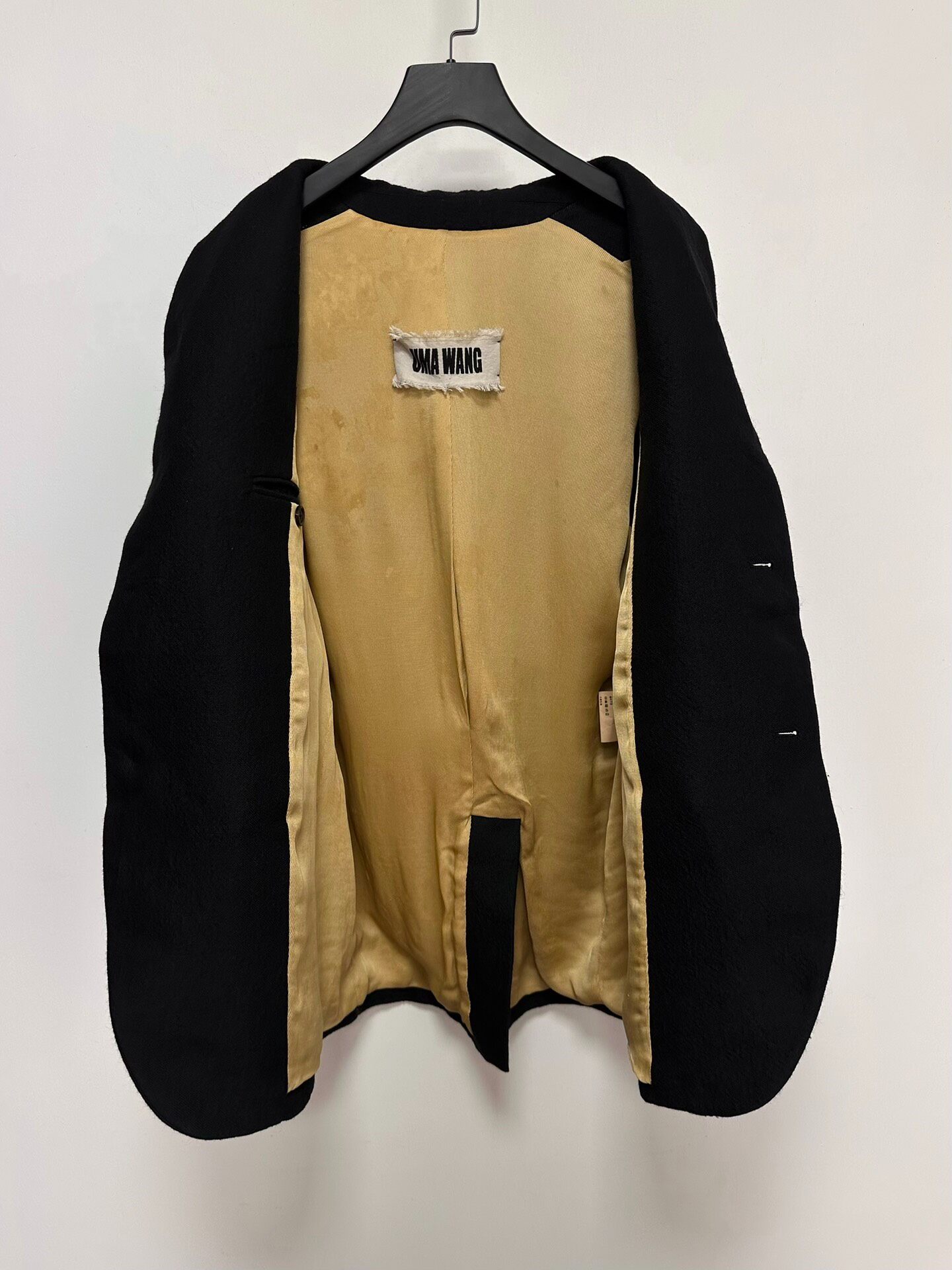 UMA WANG Tea-Dyed Blazer — front