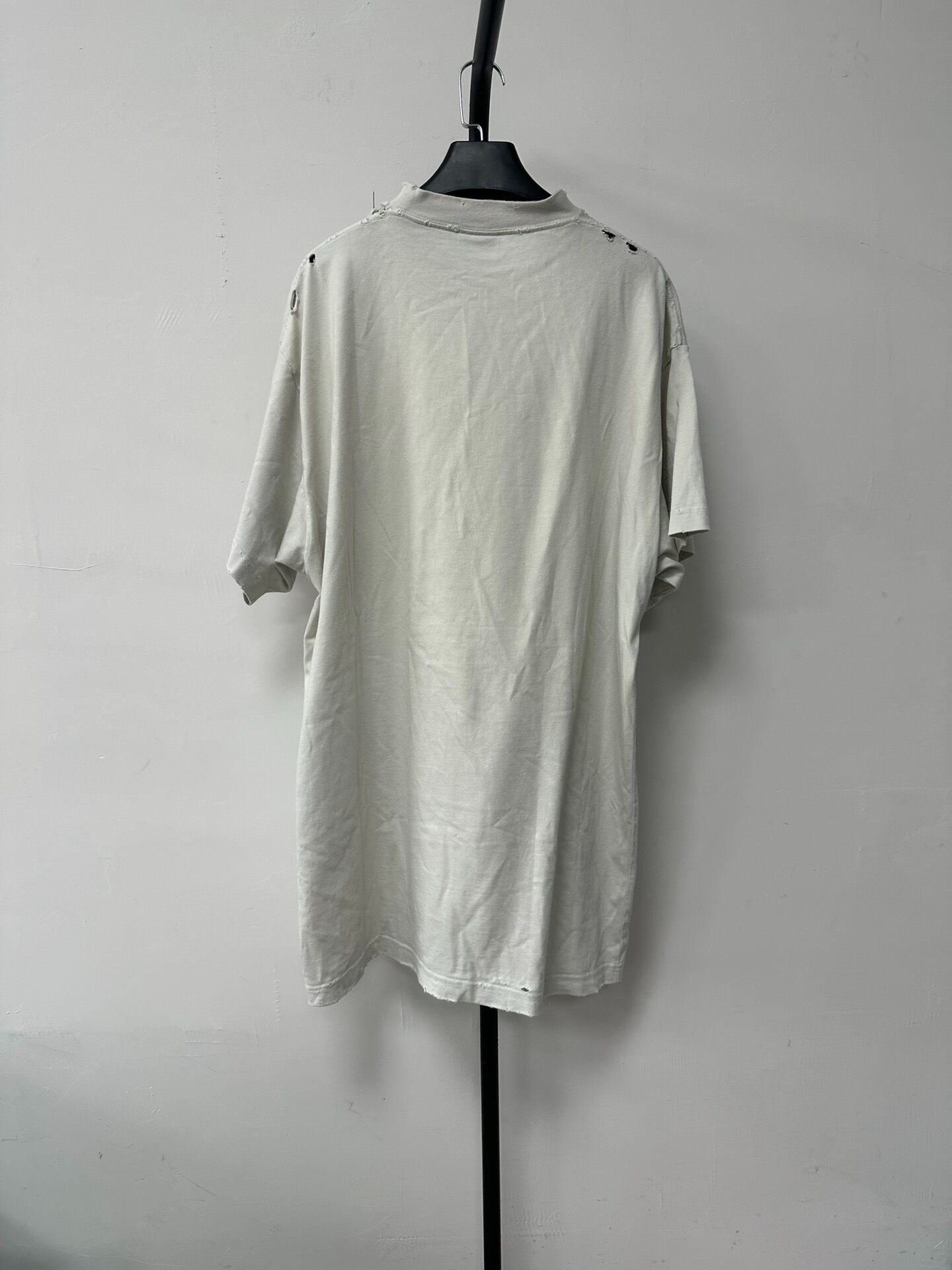 Balenciaga Logo Print Loose T-Shirt — front