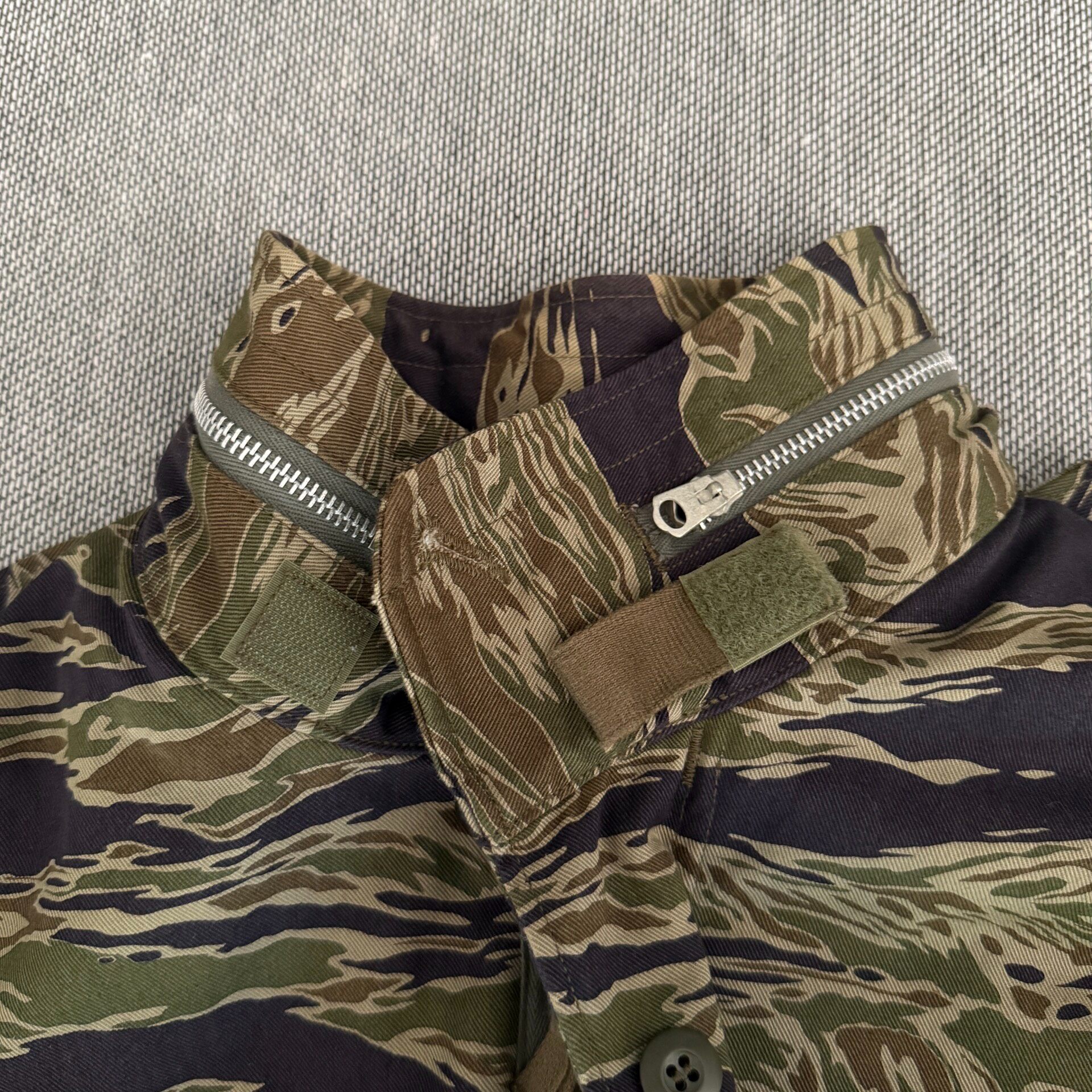 Real Mccoys M65 Tiger Stripe Jacket — back