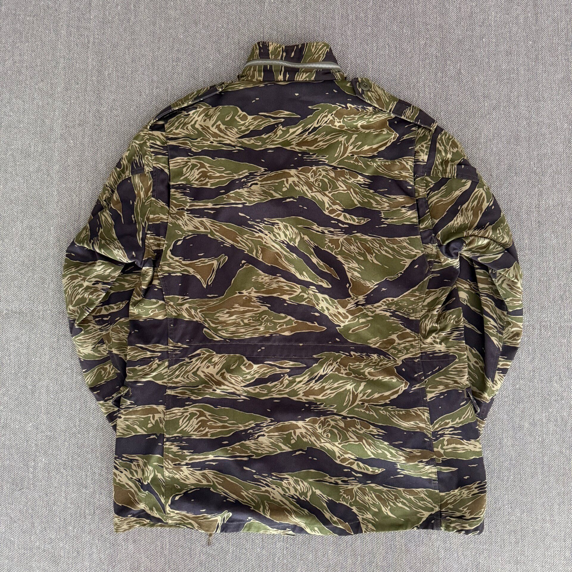 Real Mccoys M65 Tiger Stripe Jacket — front