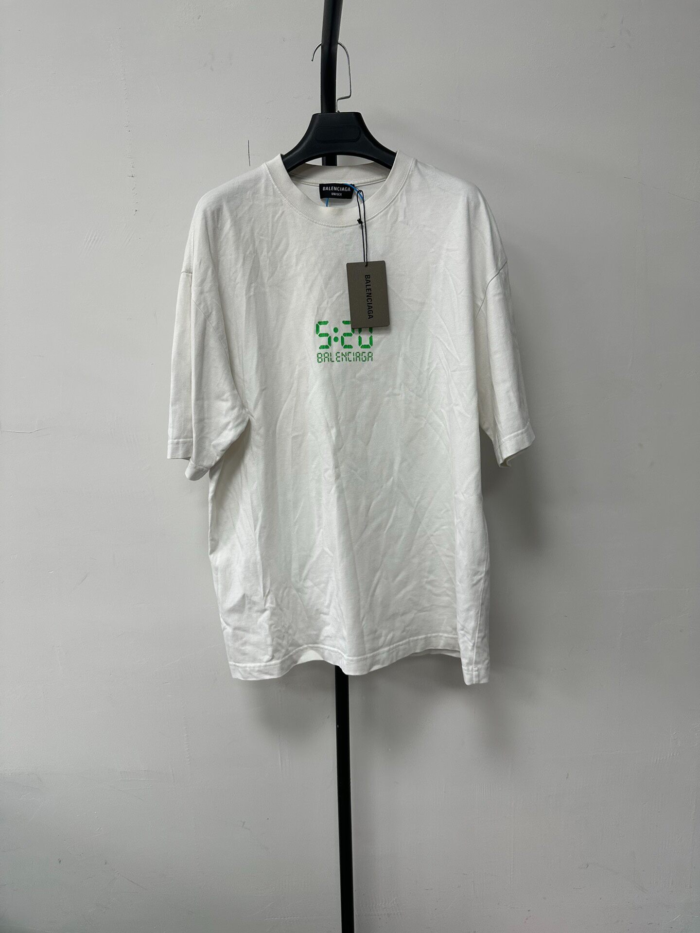 Balenciaga 5:20 Print White T-Shirt