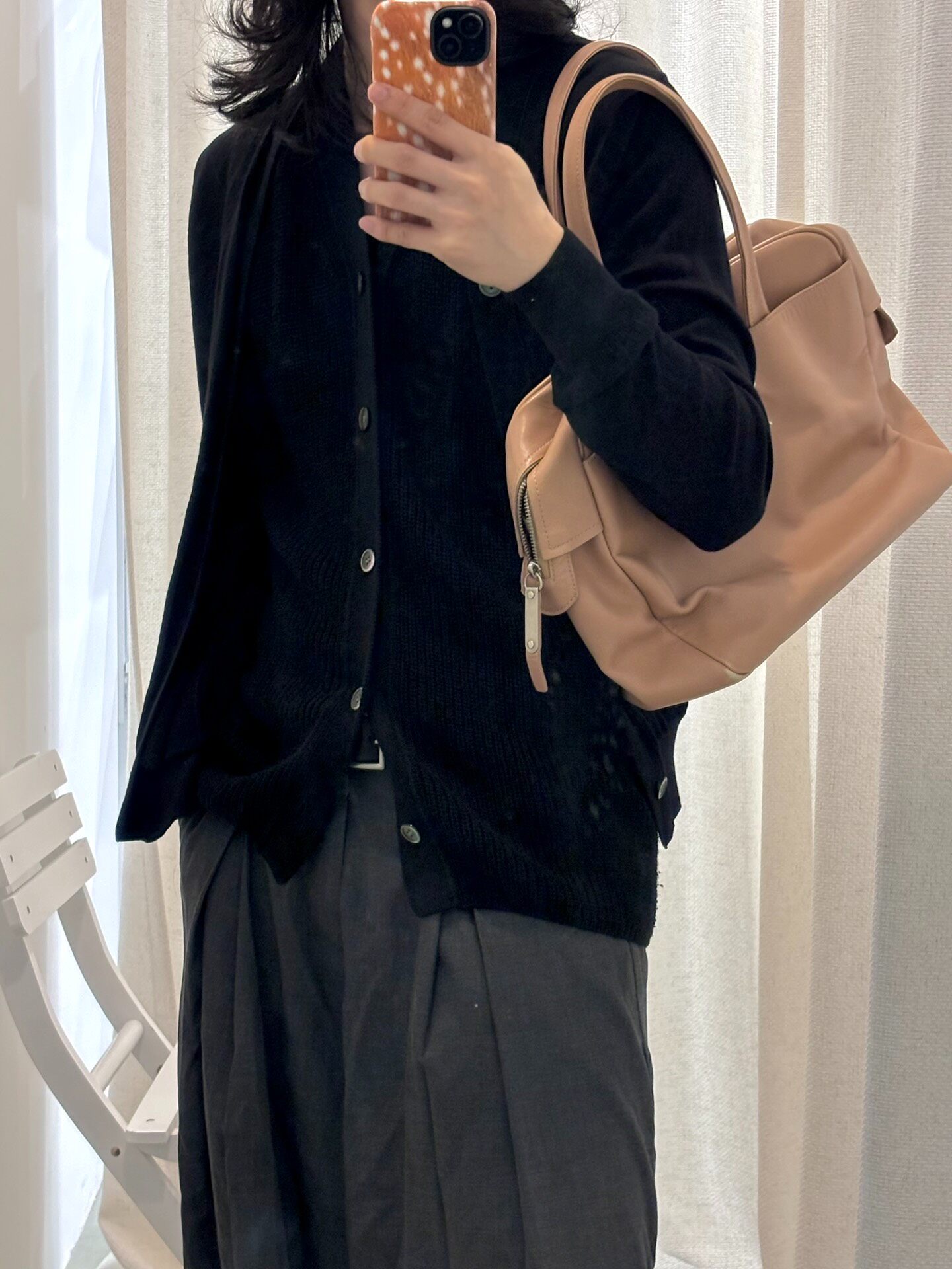 Maison Margiela SS2013 Lotus Pink Leather Bag — detail