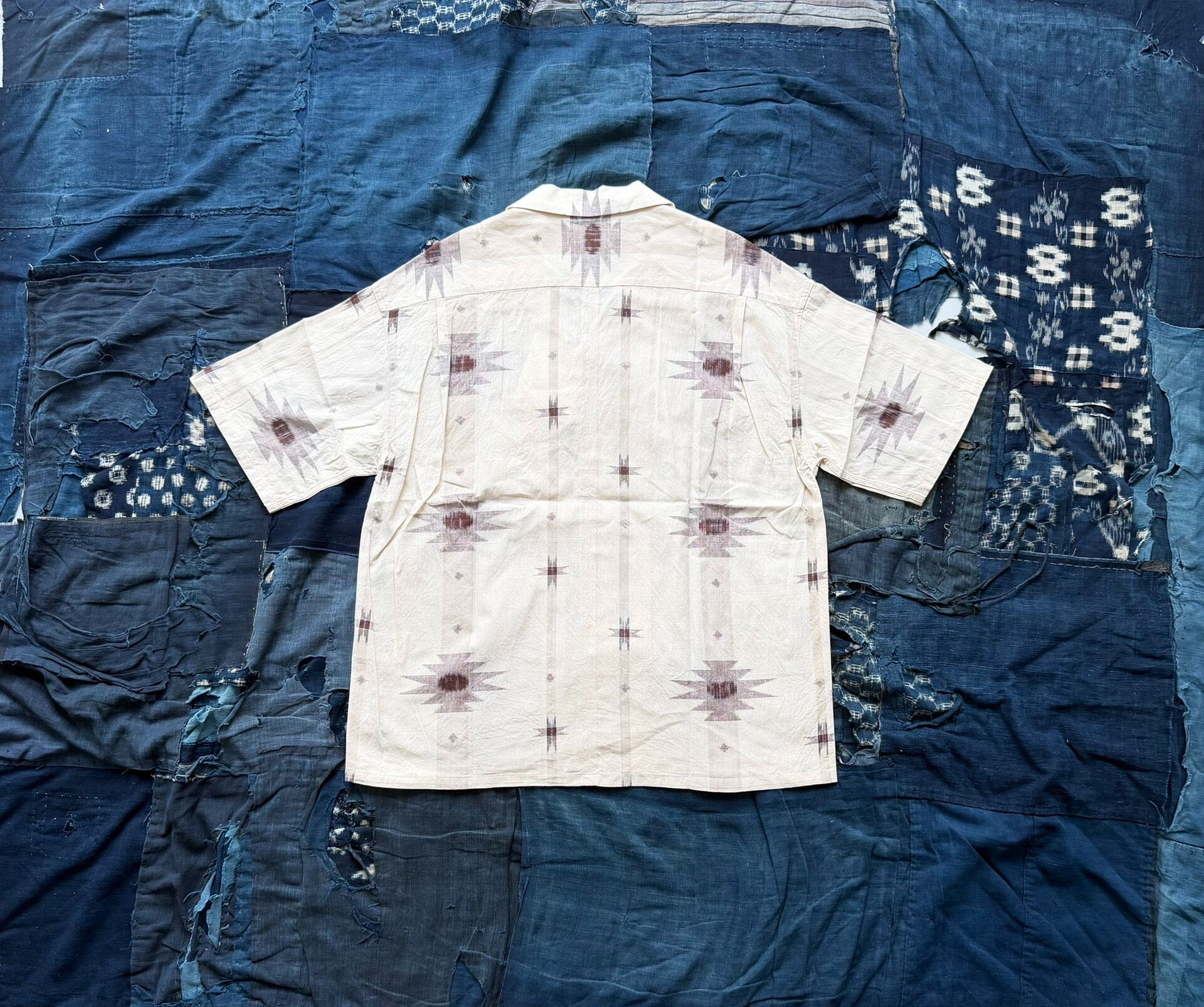 Visvim 26SS ICT Crosby Short Sleeve Shirt — detail