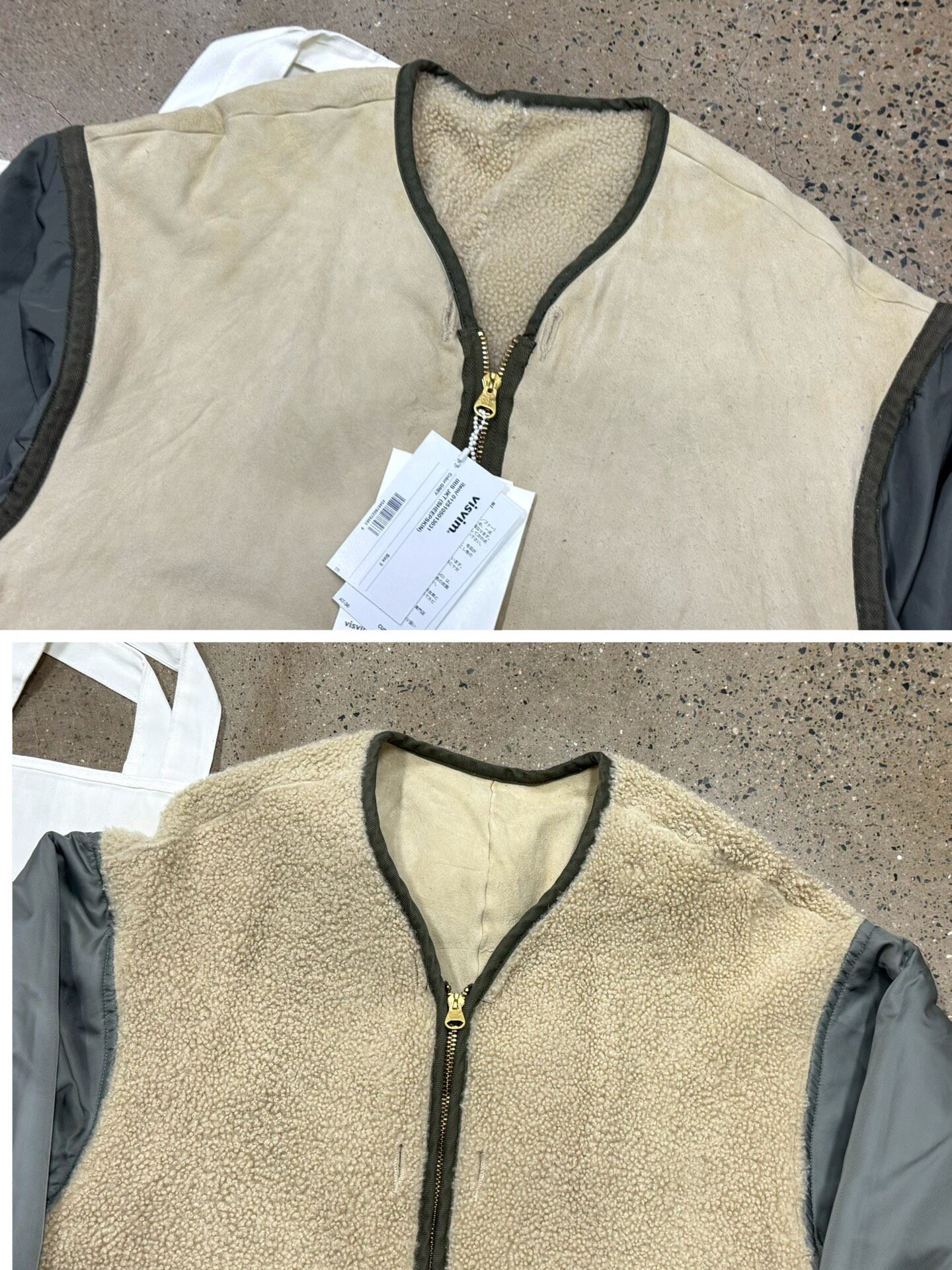Visvim 25SS Reversible Iris JKT — back