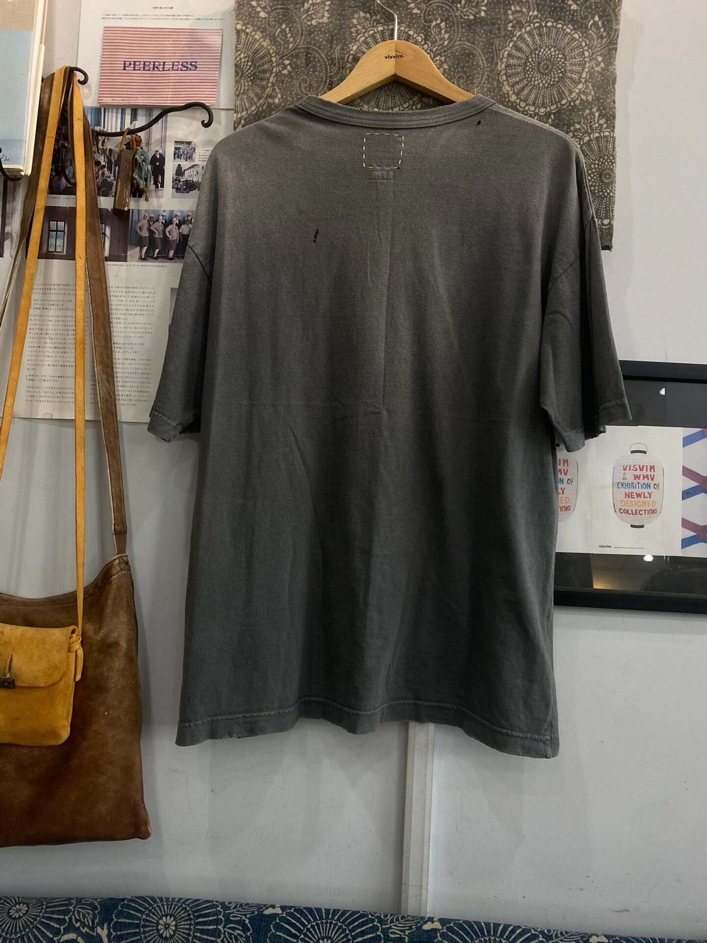 Visvim 22AW Jumbo Tee Crash — front