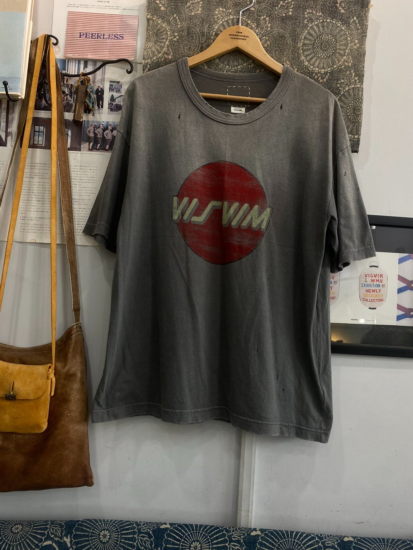 Visvim 22AW Jumbo Tee Crash