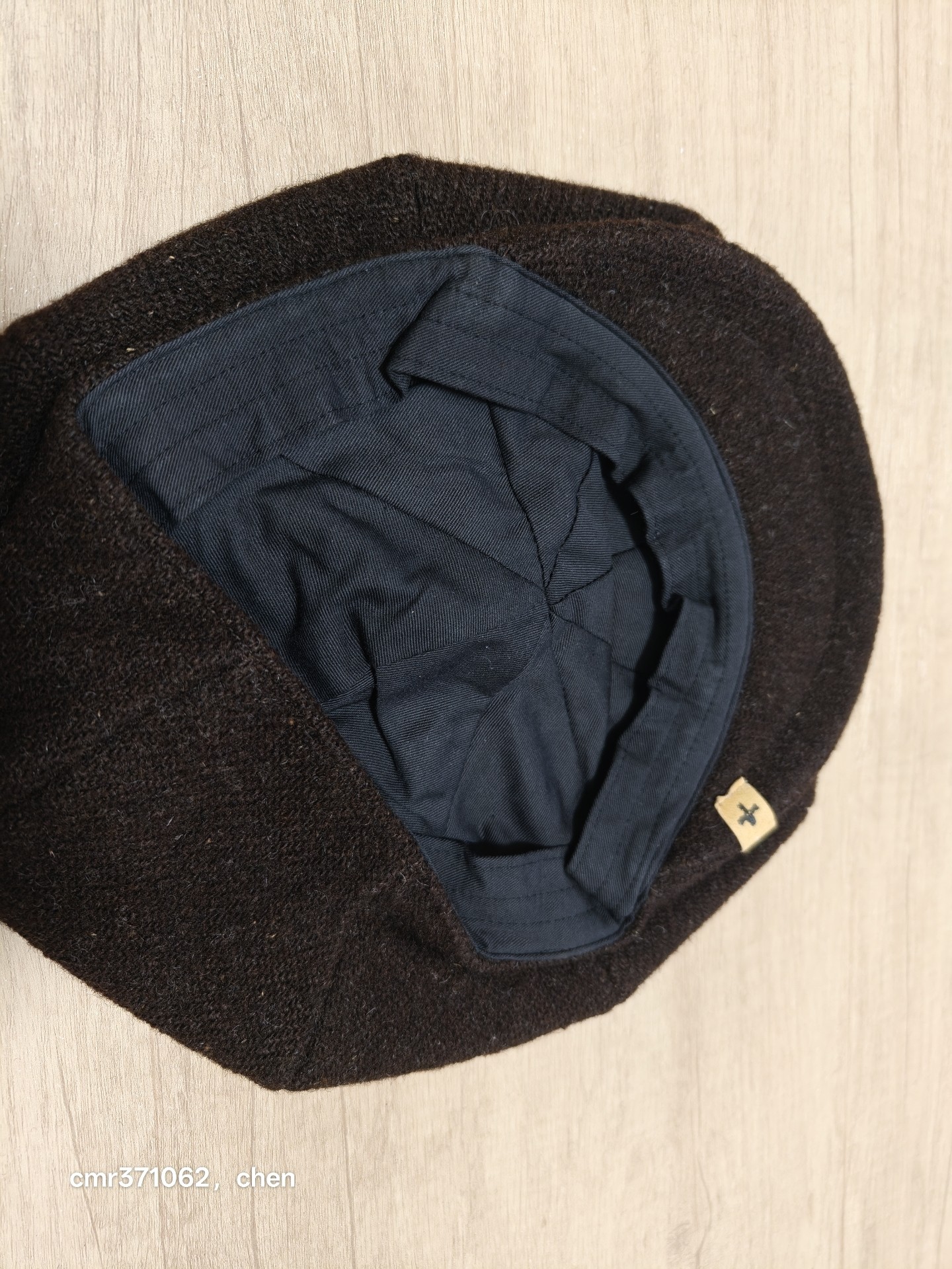 Visvim 13AW Goodwood Newsboy Cap — label