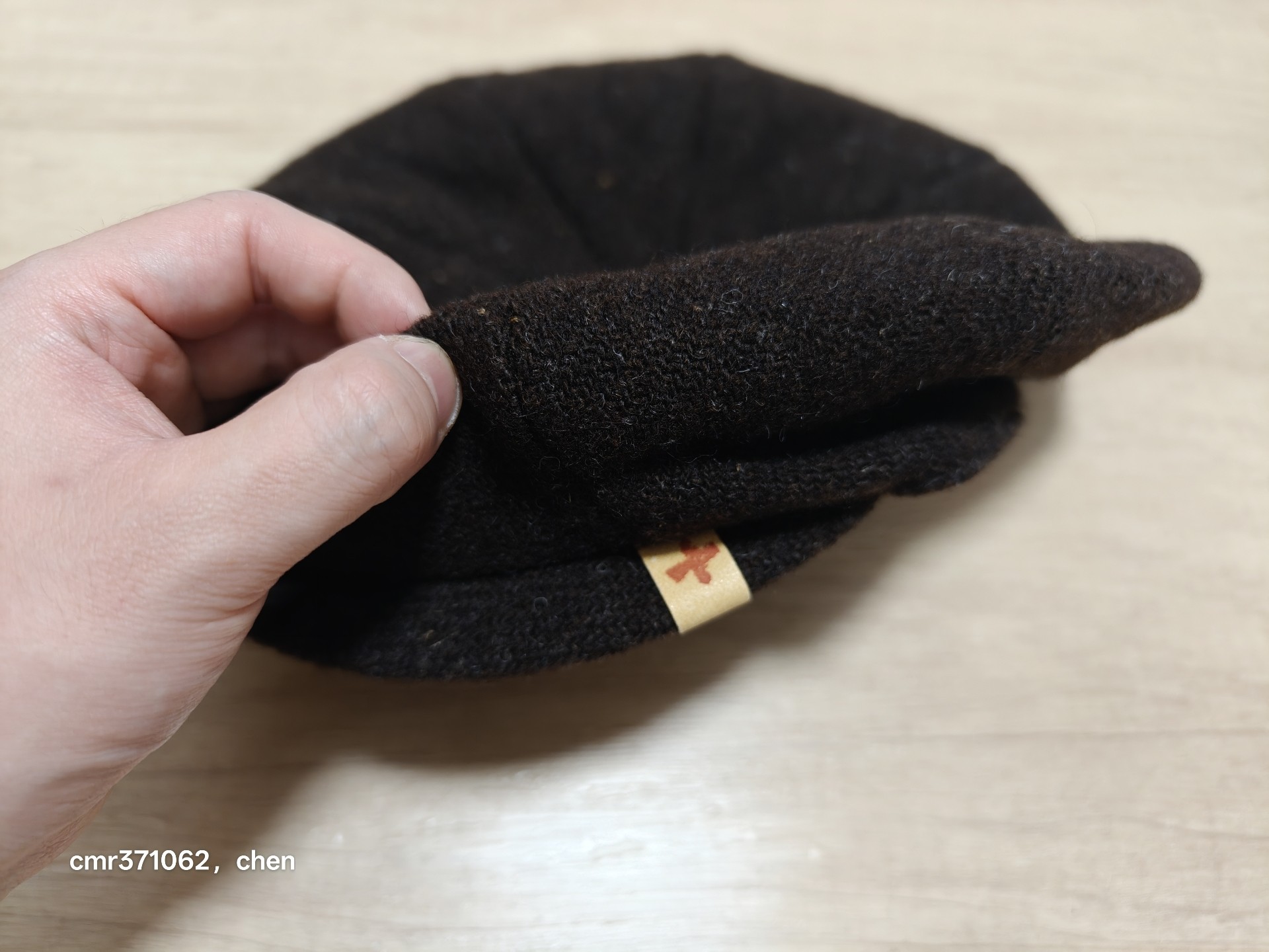 Visvim 13AW Goodwood Newsboy Cap — back
