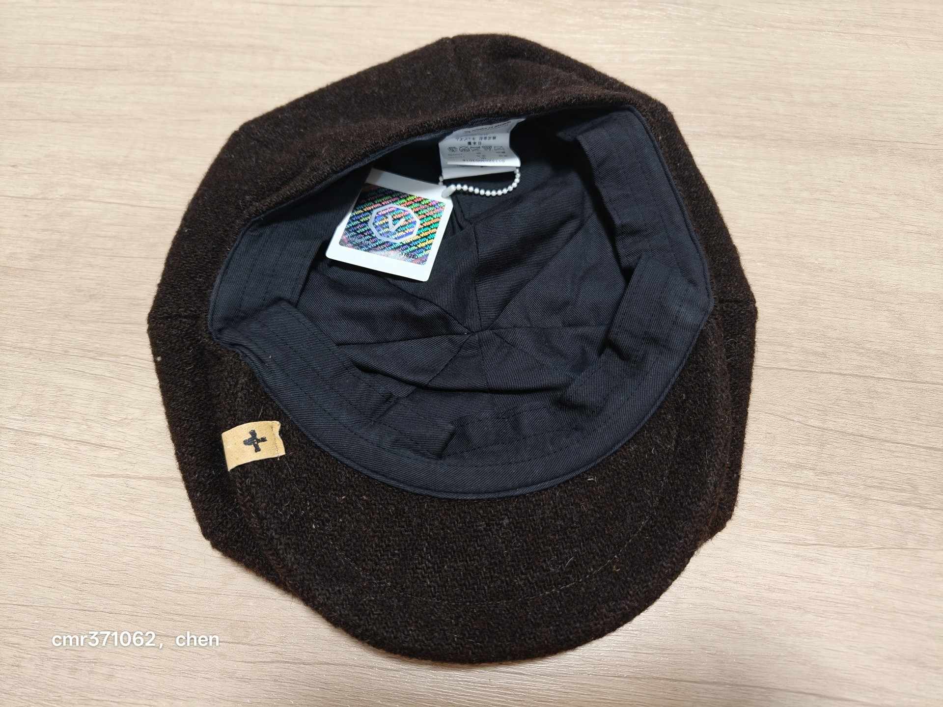 Visvim 13AW Goodwood Newsboy Cap — front