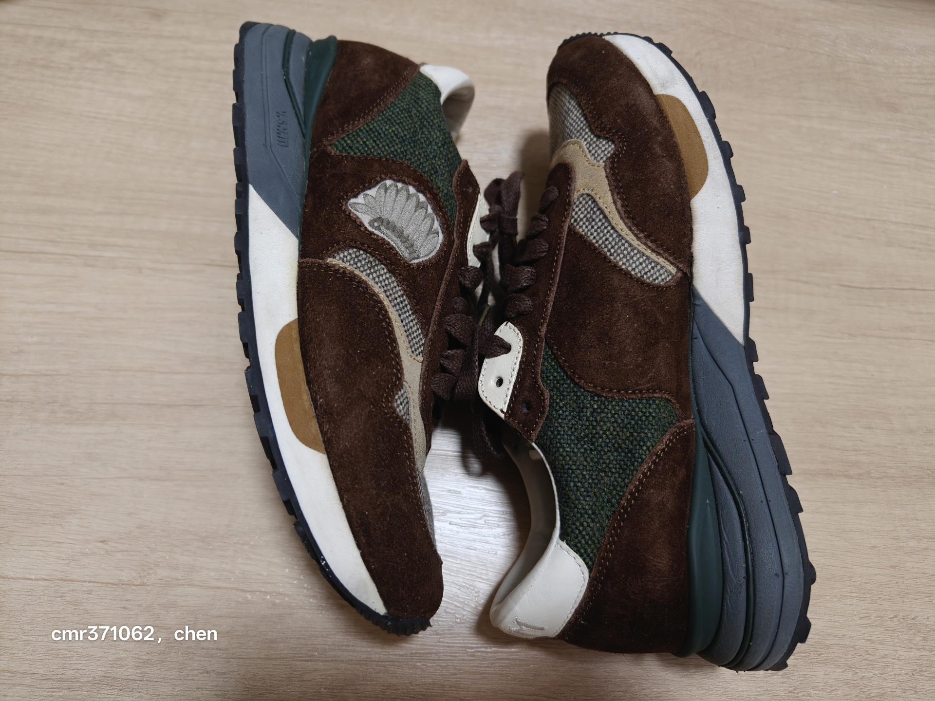 Visvim Roland Jogger Sneakers — back