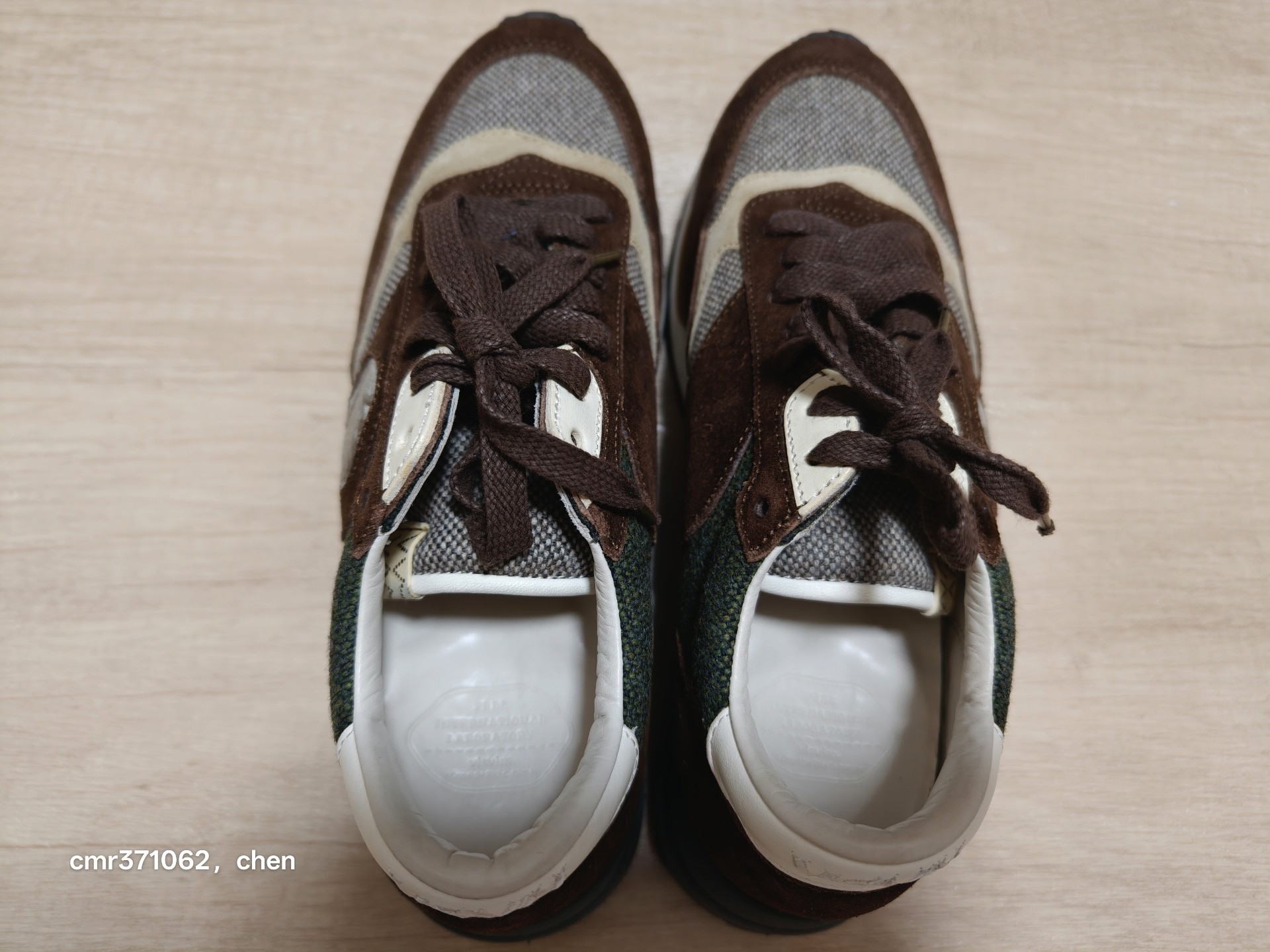 Visvim Roland Jogger Sneakers — label
