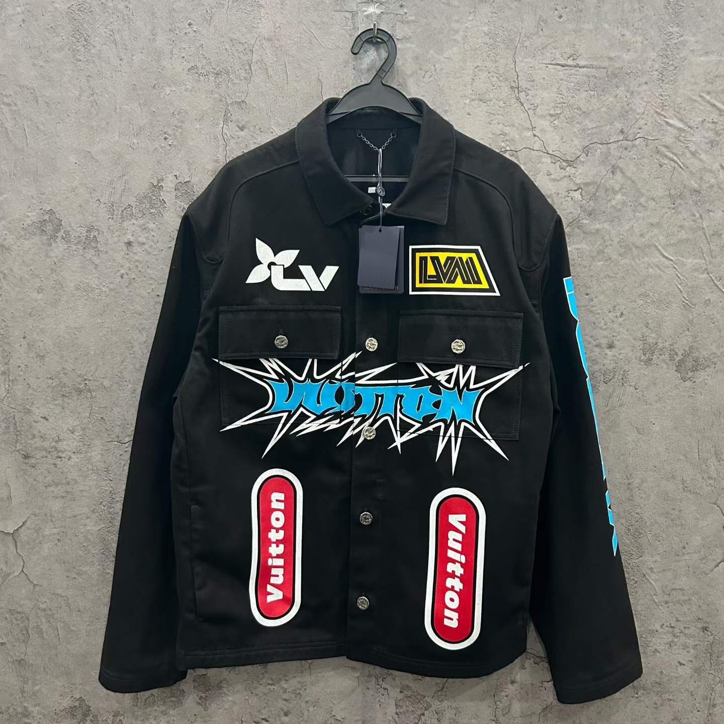 Louis Vuitton Black Denim Jacket