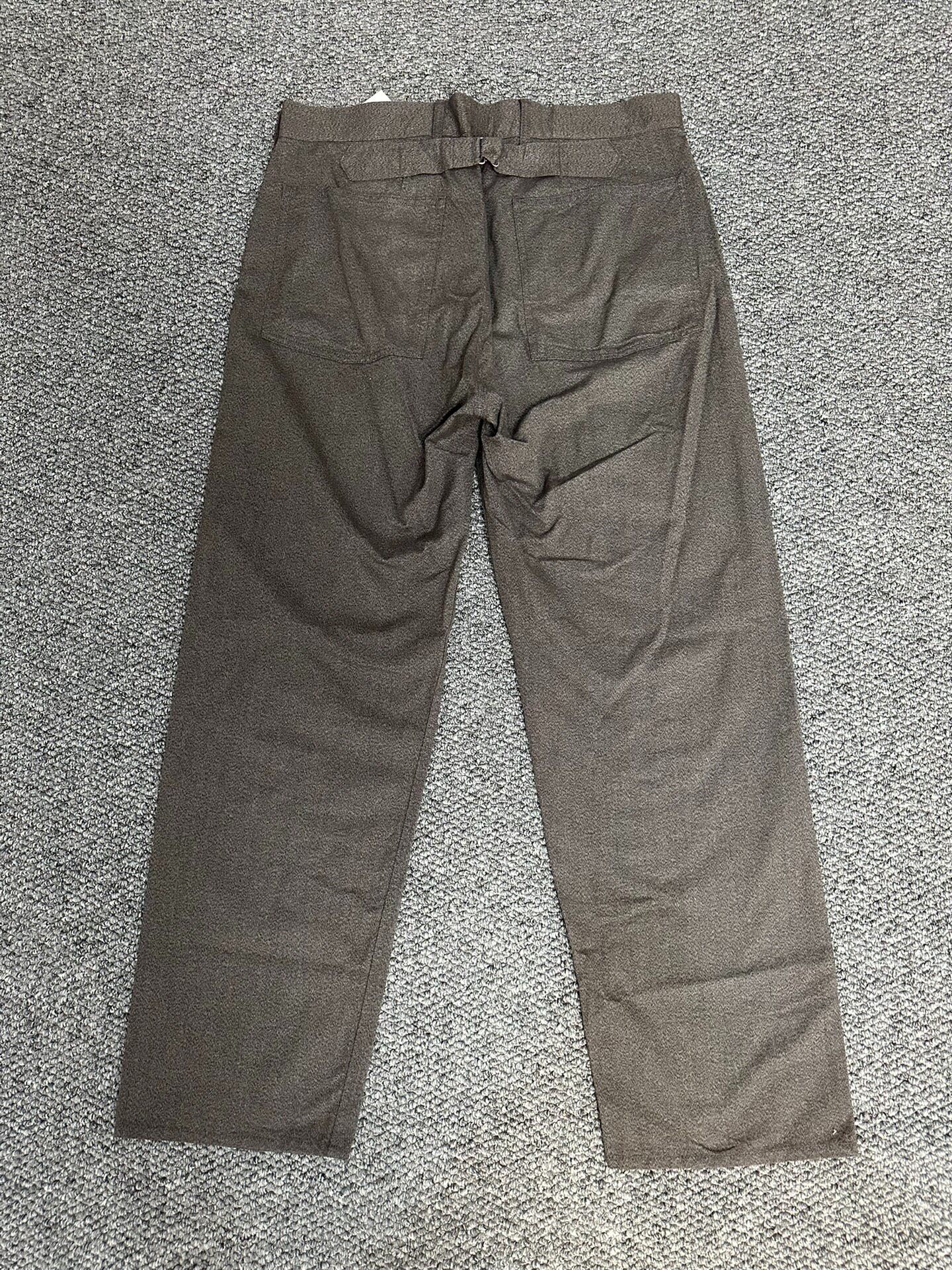 Visvim Gray Carpenter Pants — back