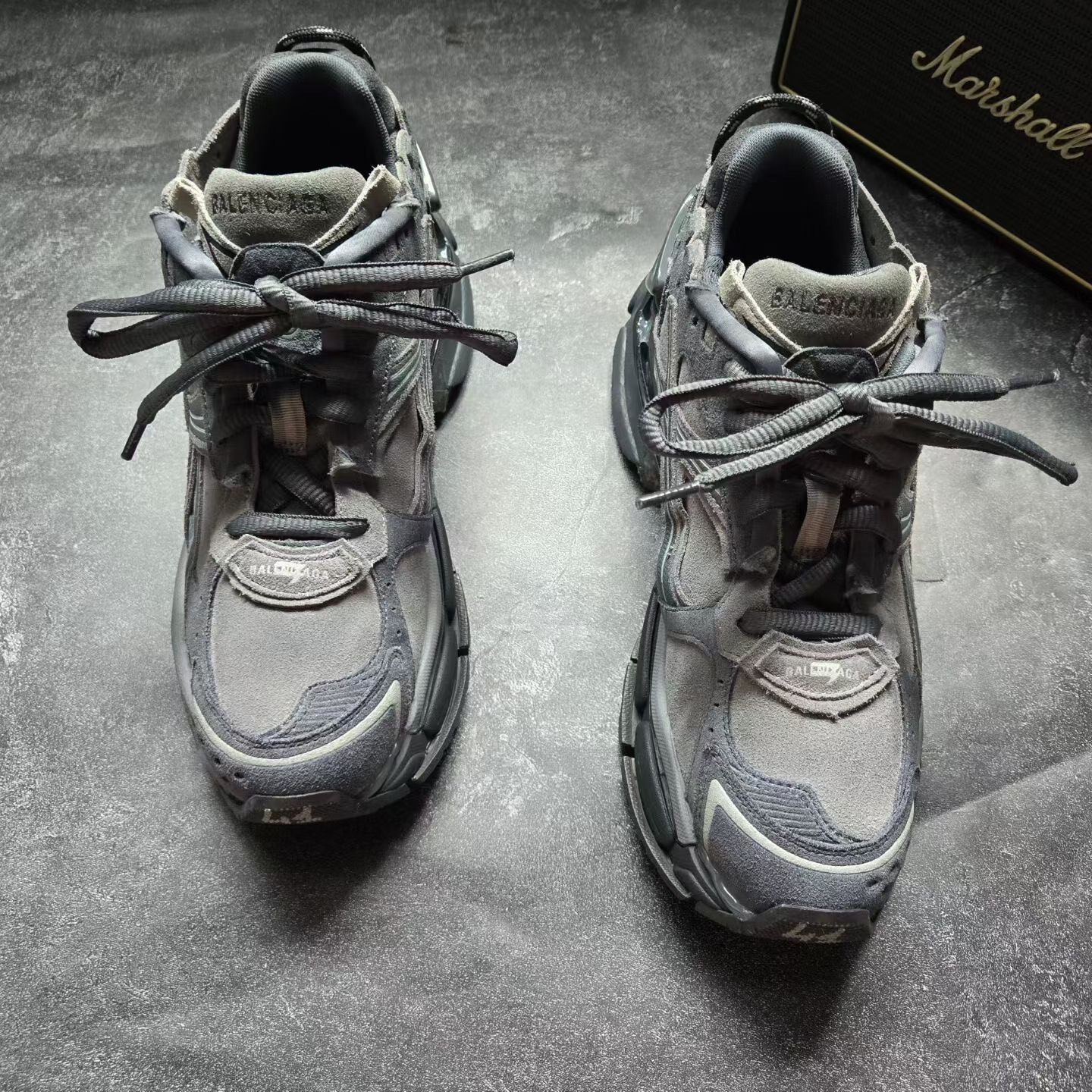 Balenciaga Runner 2.0 Gray Sneakers — front